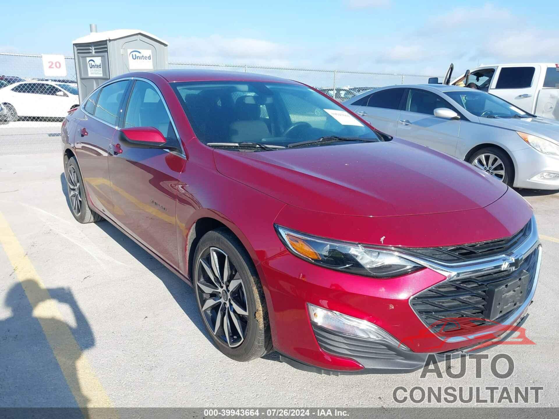 CHEVROLET MALIBU 2020 - 1G1ZG5ST1LF131343