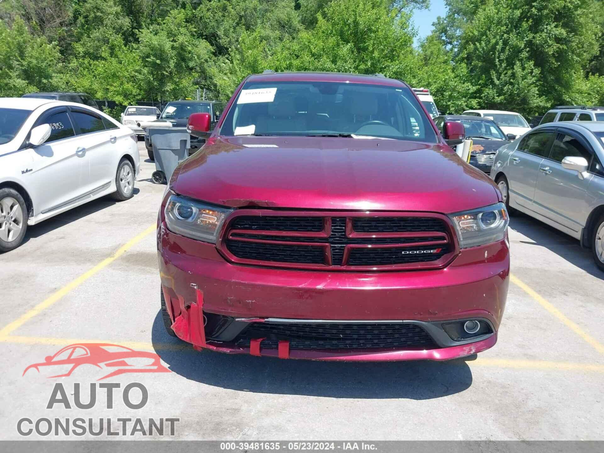 DODGE DURANGO 2018 - 1C4RDJDG8JC330607