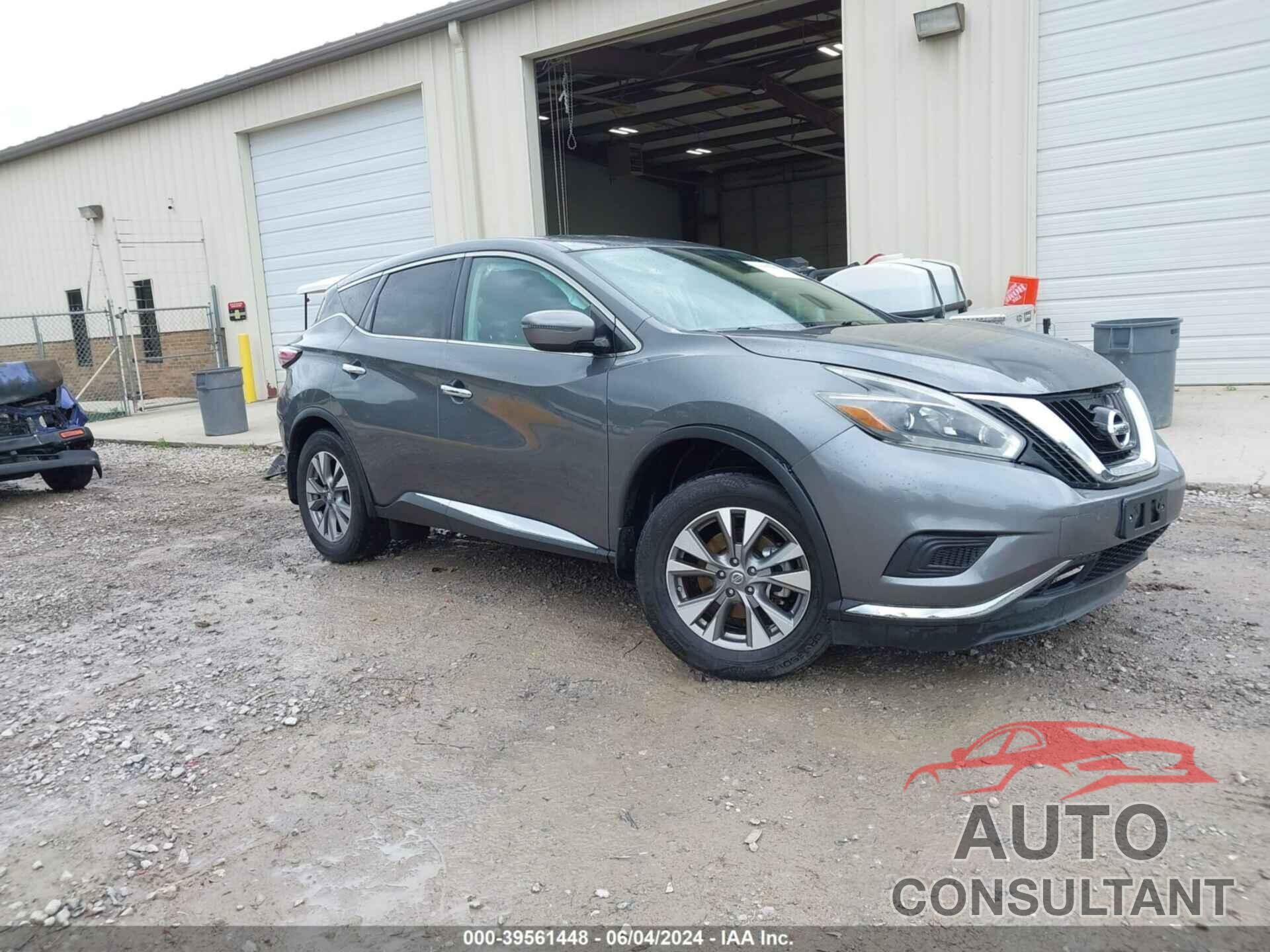 NISSAN MURANO 2018 - 5N1AZ2MG4JN200957