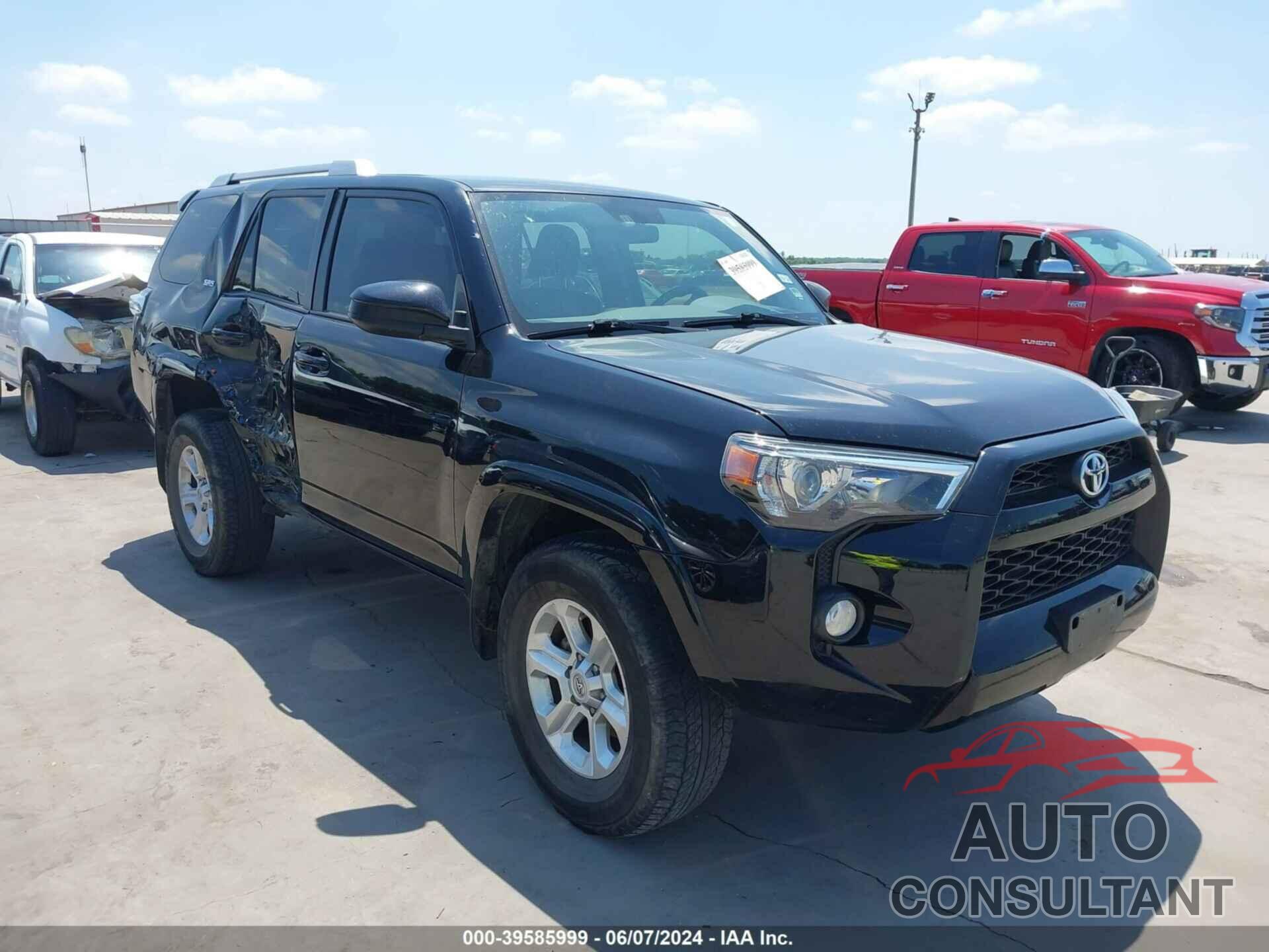 TOYOTA 4RUNNER 2018 - JTEBU5JR6J5607799