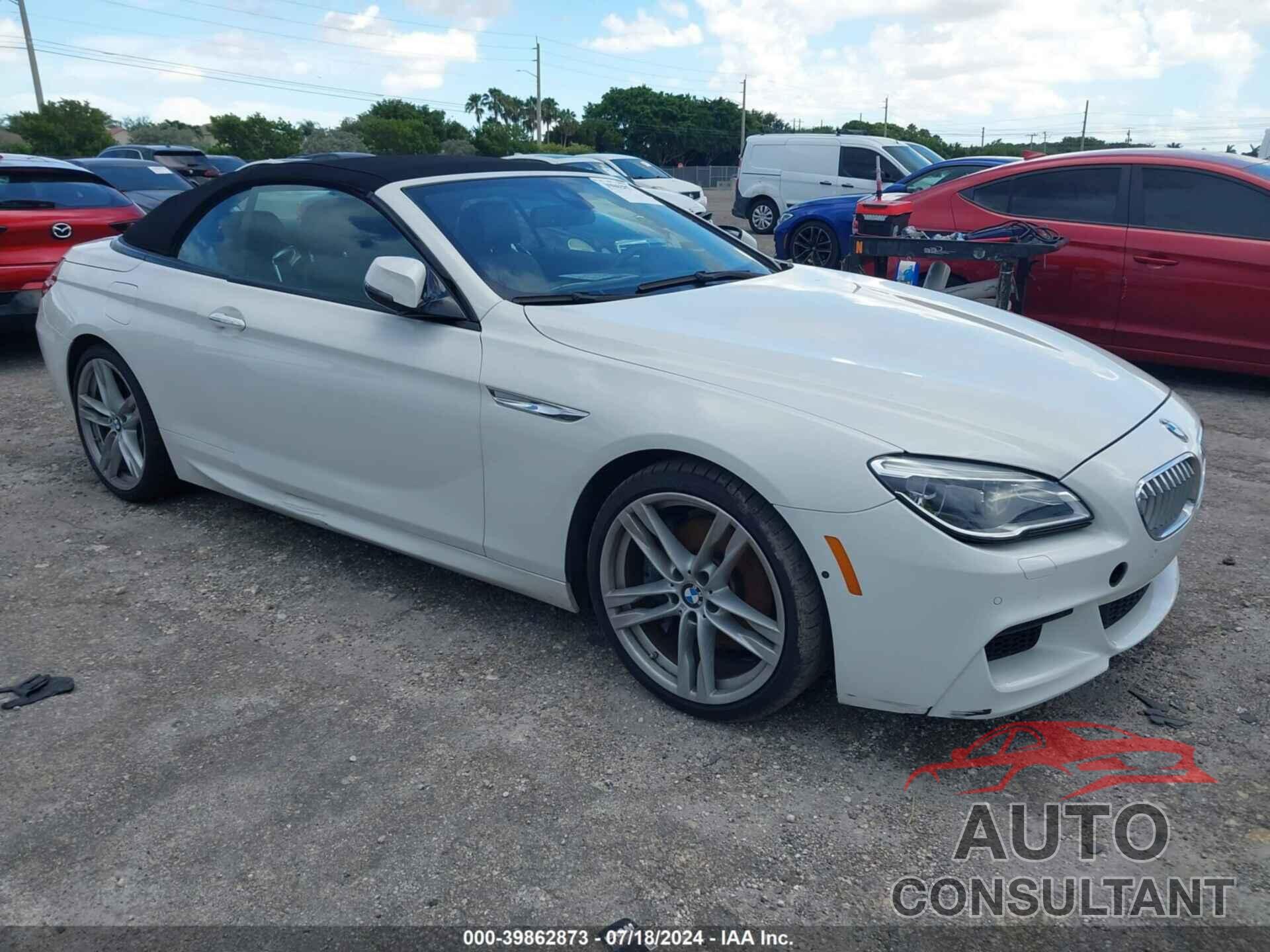 BMW 650I 2017 - WBA6F7C3XHG232063