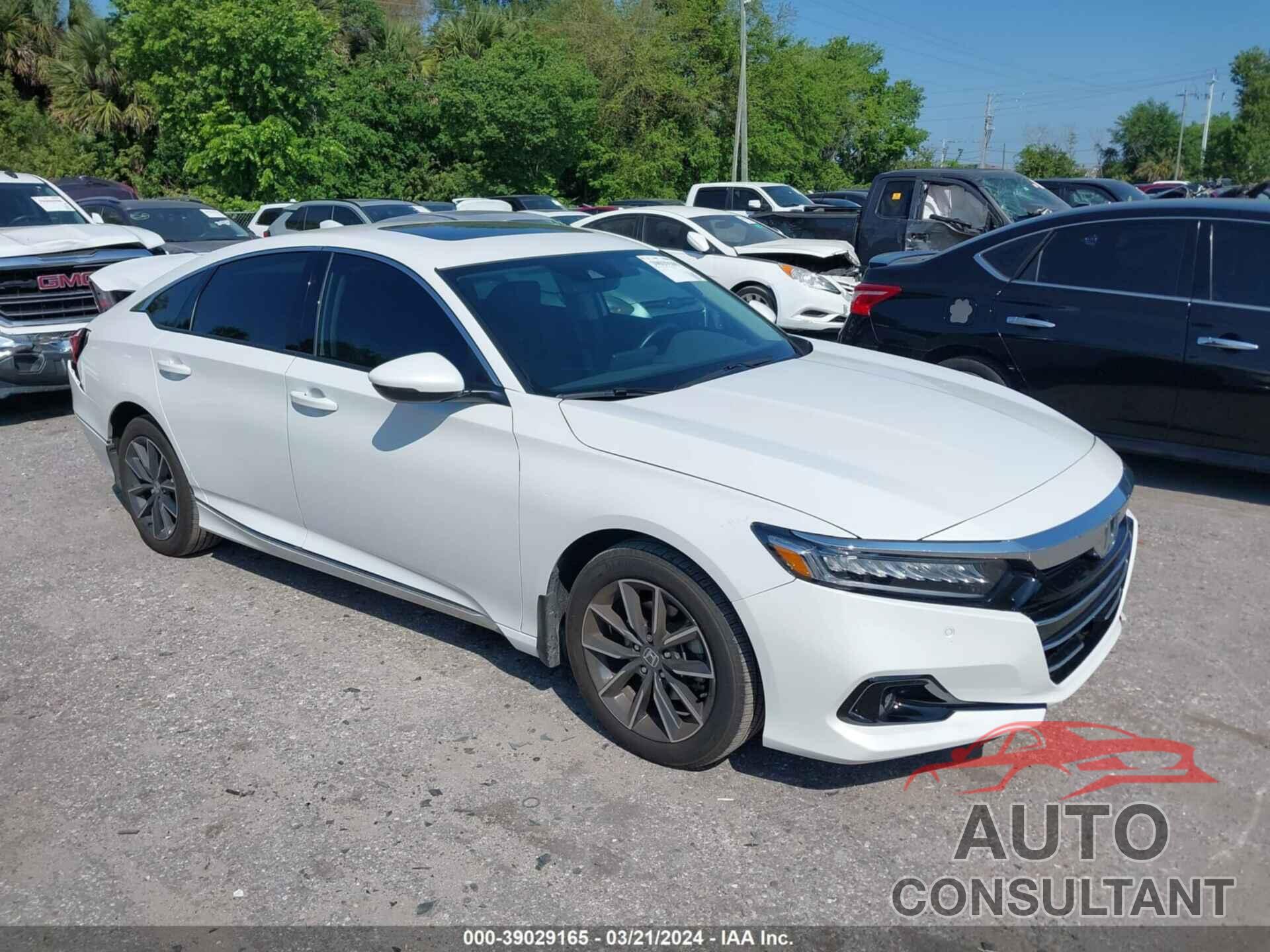 HONDA ACCORD 2021 - 1HGCV1F56MA062091