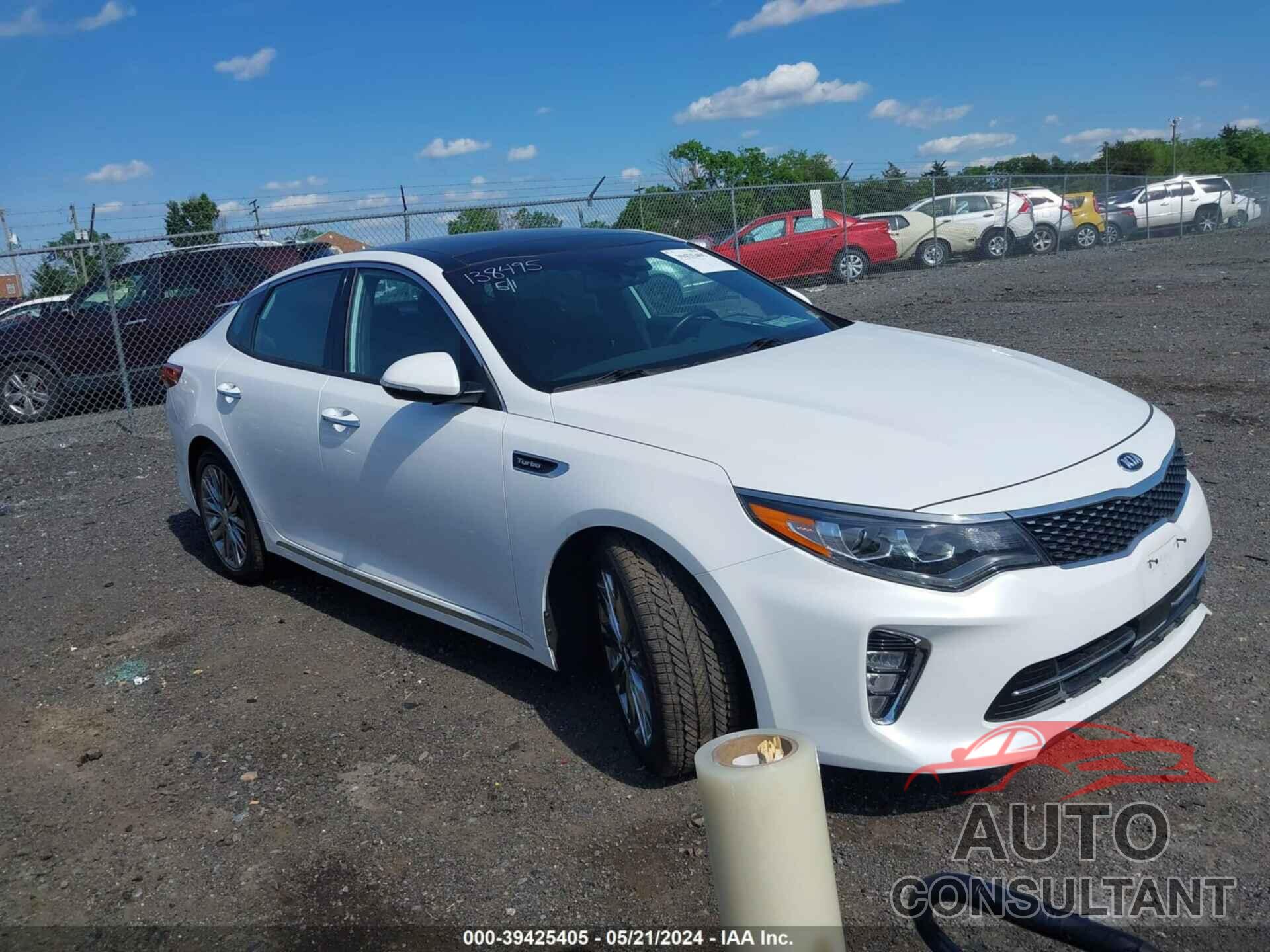 KIA OPTIMA 2018 - 5XXGV4L20JG249046