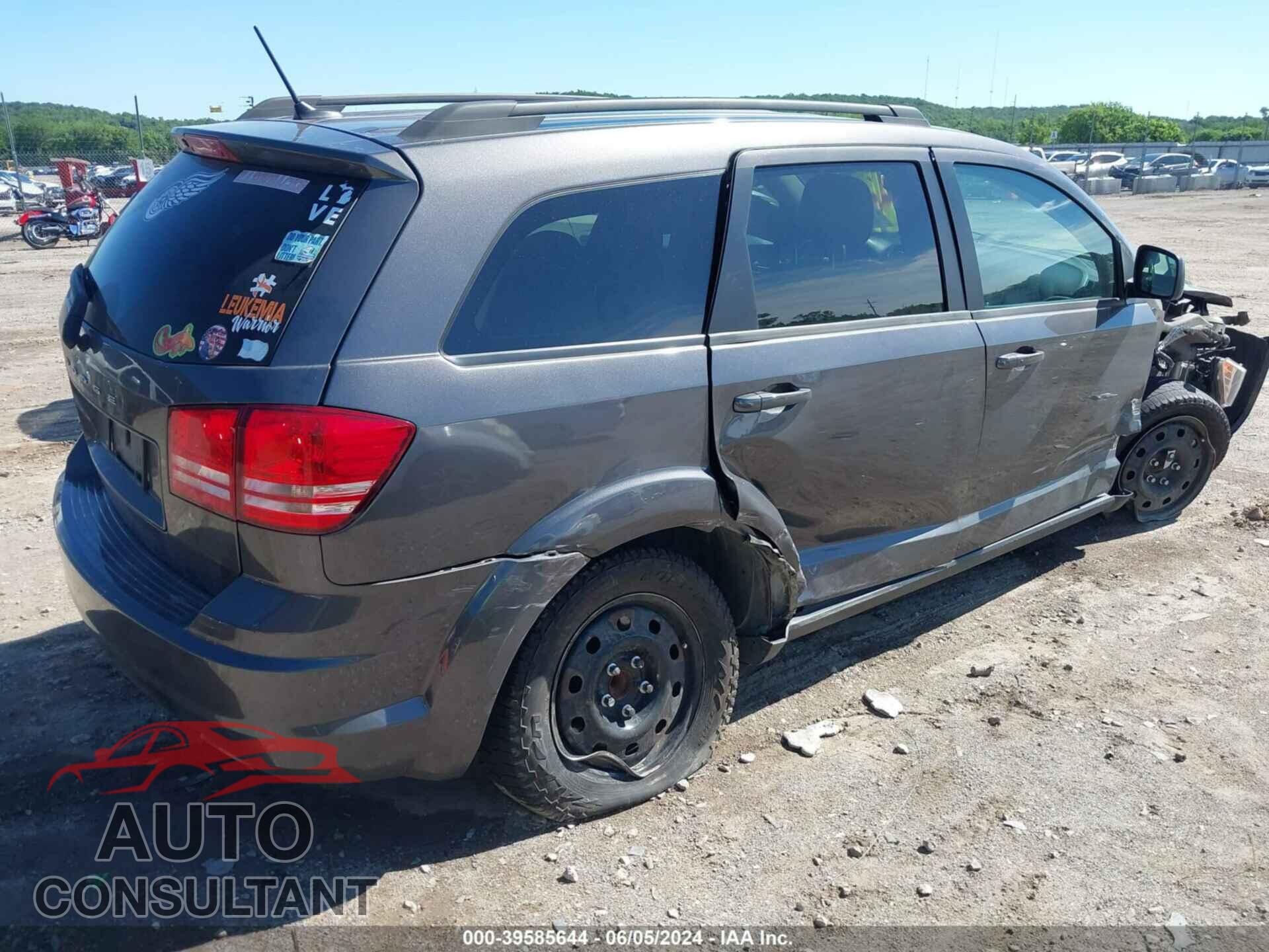 DODGE JOURNEY 2017 - 3C4PDCAB4HT520253