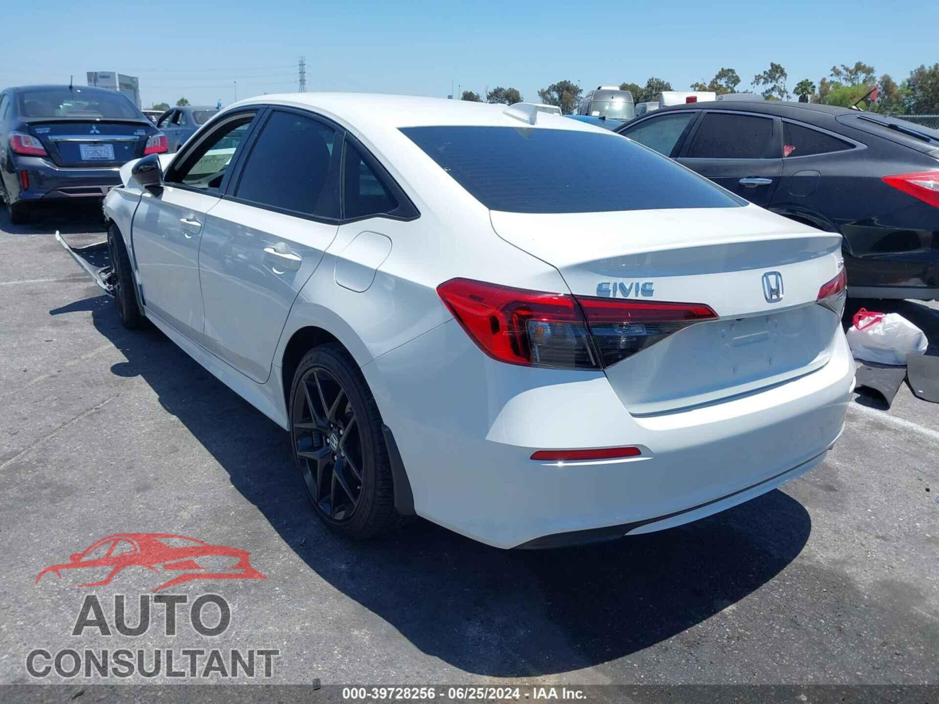 HONDA CIVIC 2023 - 2HGFE2F52PH558322