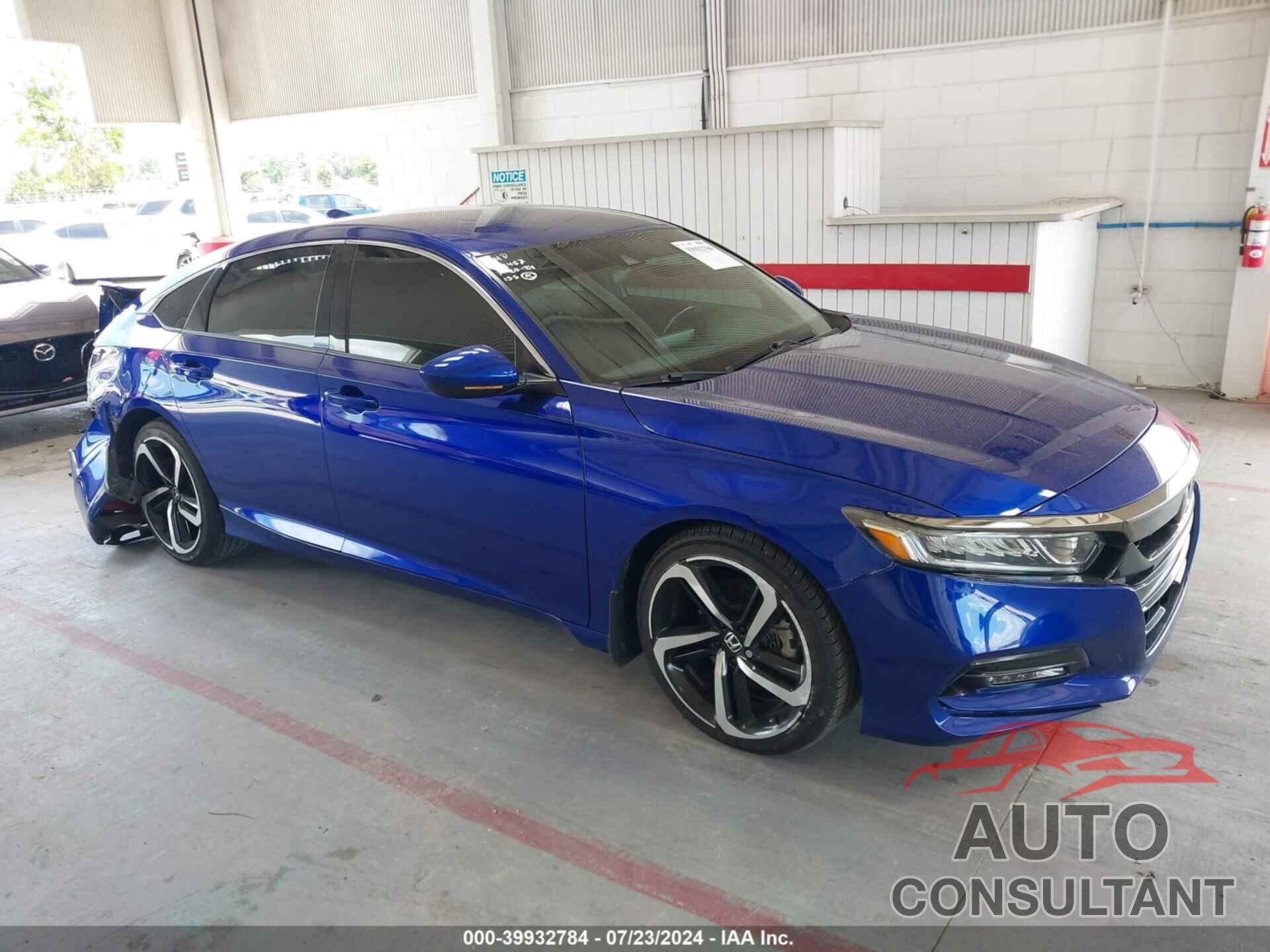 HONDA ACCORD 2018 - 1HGCV1F31JA230035