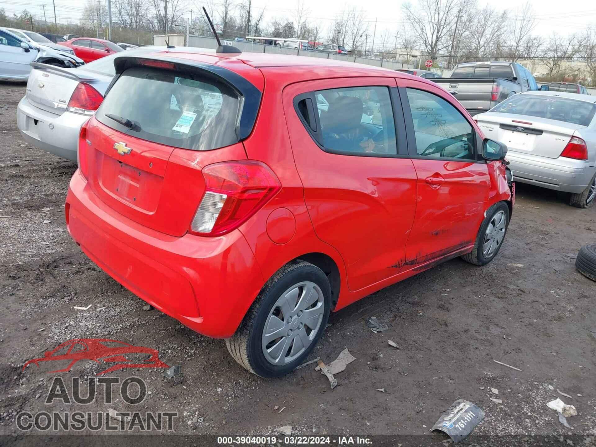 CHEVROLET SPARK 2017 - KL8CA6SA3HC706224