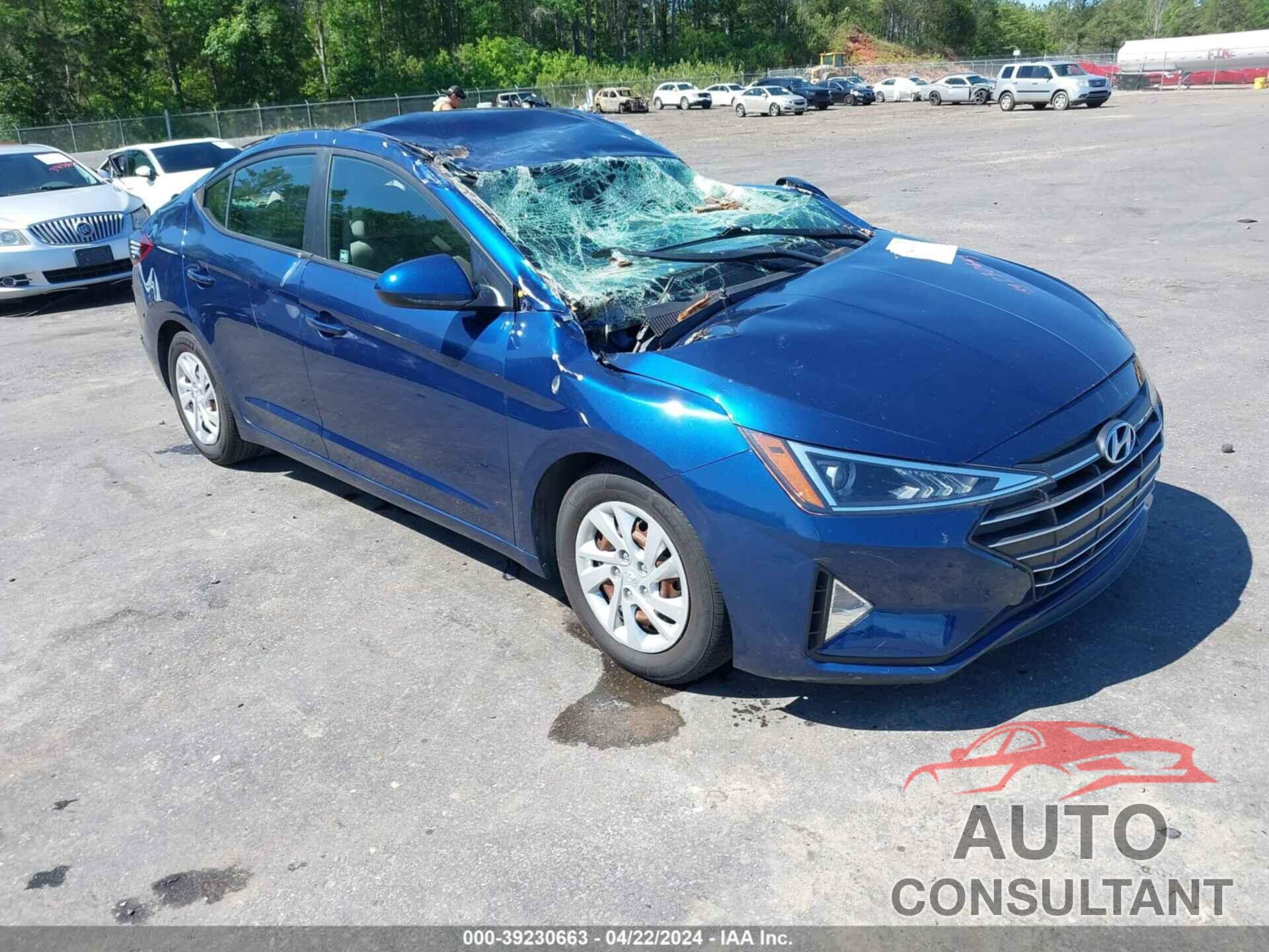 HYUNDAI ELANTRA 2019 - 5NPD74LF5KH497654