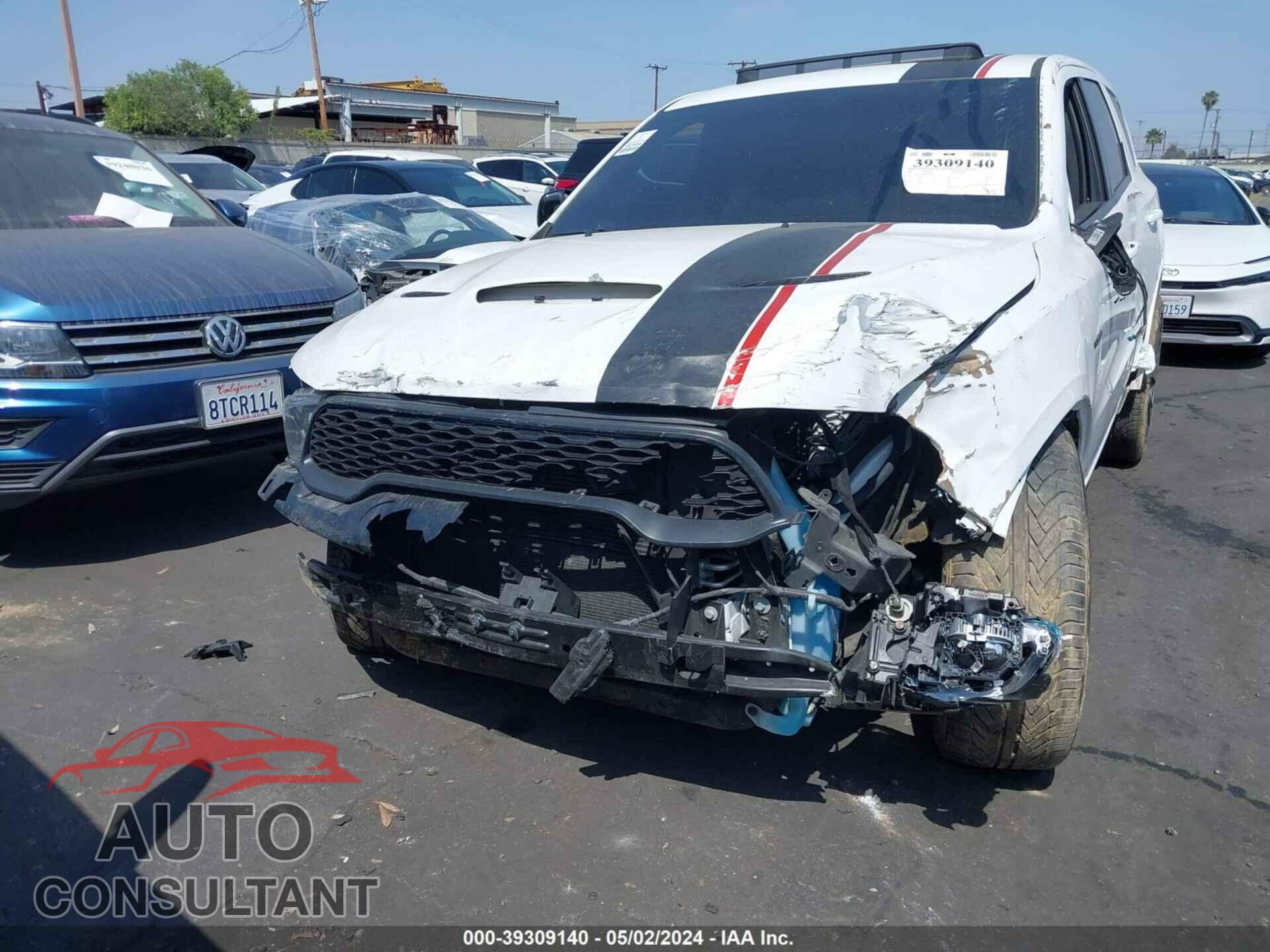 DODGE DURANGO 2021 - 1C4SDHCT5MC554592
