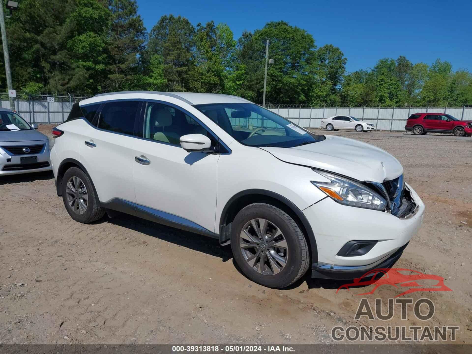 NISSAN MURANO 2016 - 5N1AZ2MG3GN126696