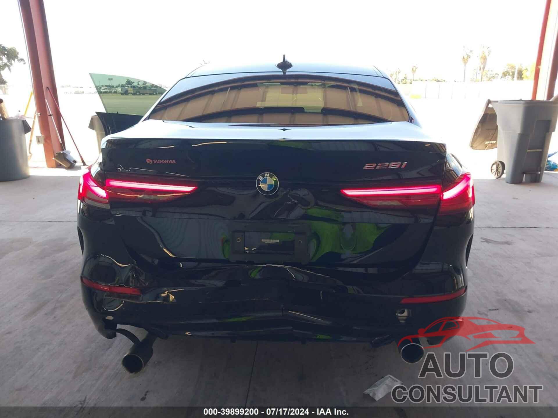 BMW 228I GRAN COUPE 2021 - WBA53AK02M7J13135