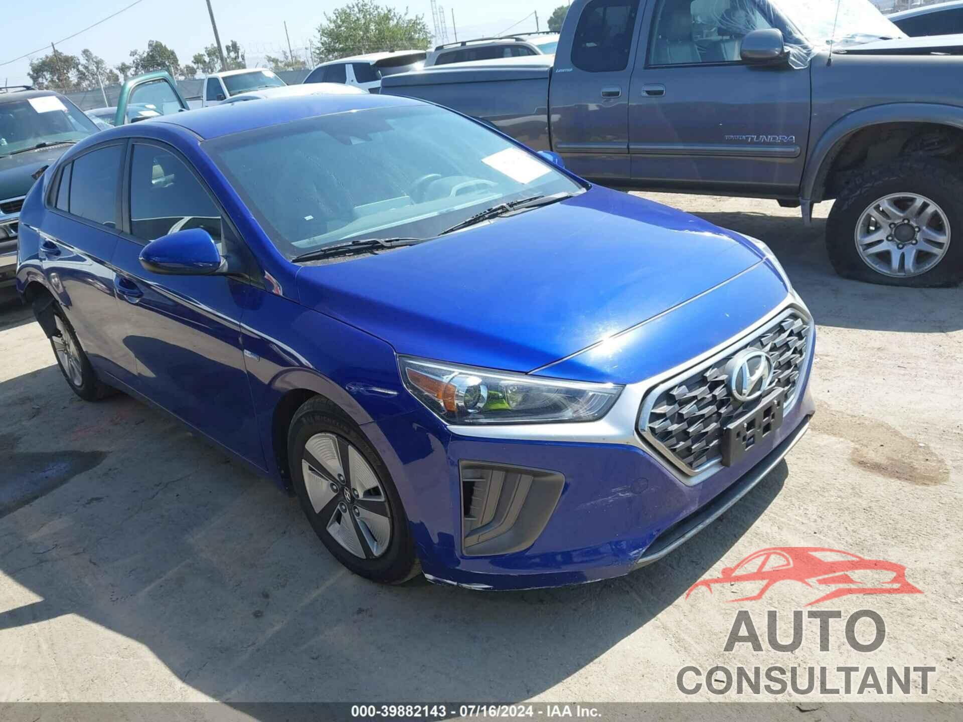 HYUNDAI IONIQ HYBRID 2020 - KMHC65LC1LU242741