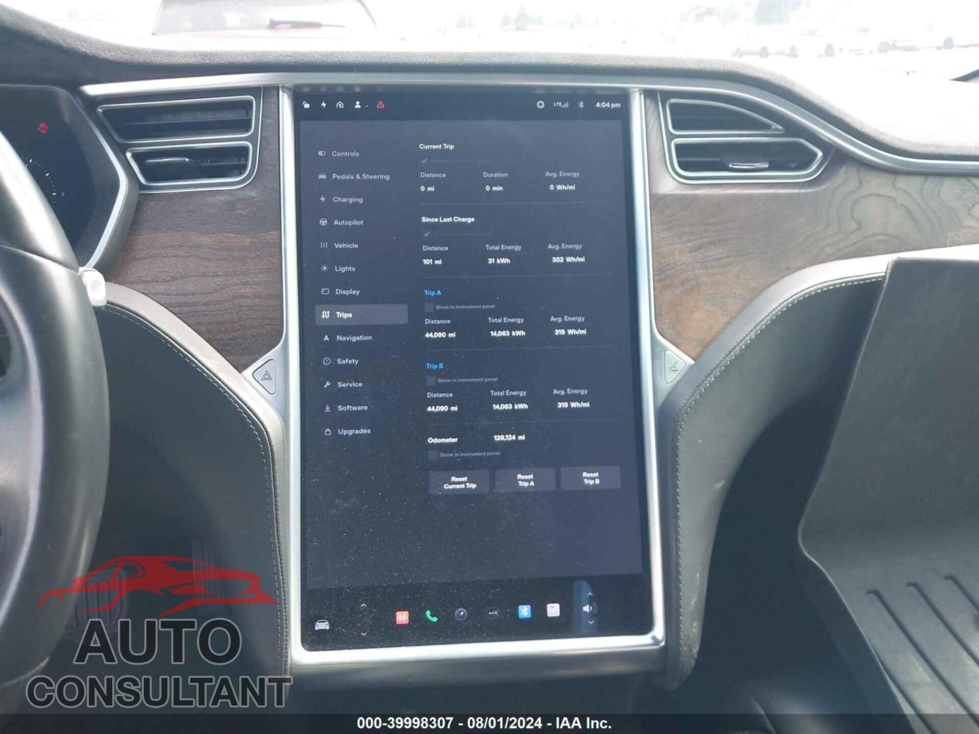 TESLA MODEL S 2017 - 5YJSA1E21HF198879