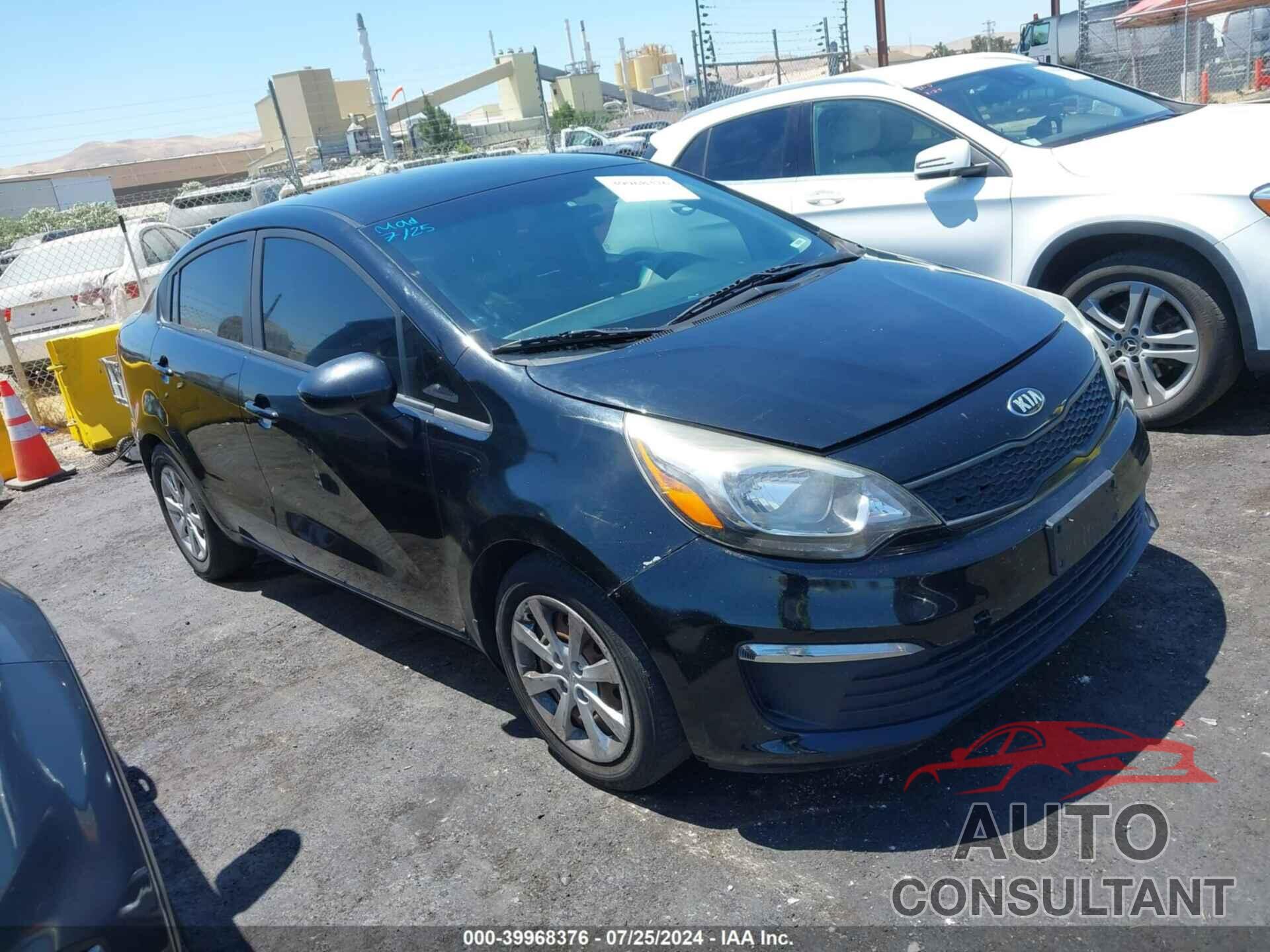 KIA RIO 2017 - KNADM4A36H6025920