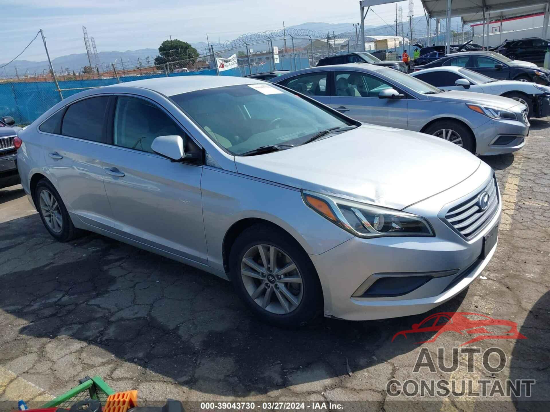 HYUNDAI SONATA 2017 - 5NPE24AF6HH534399