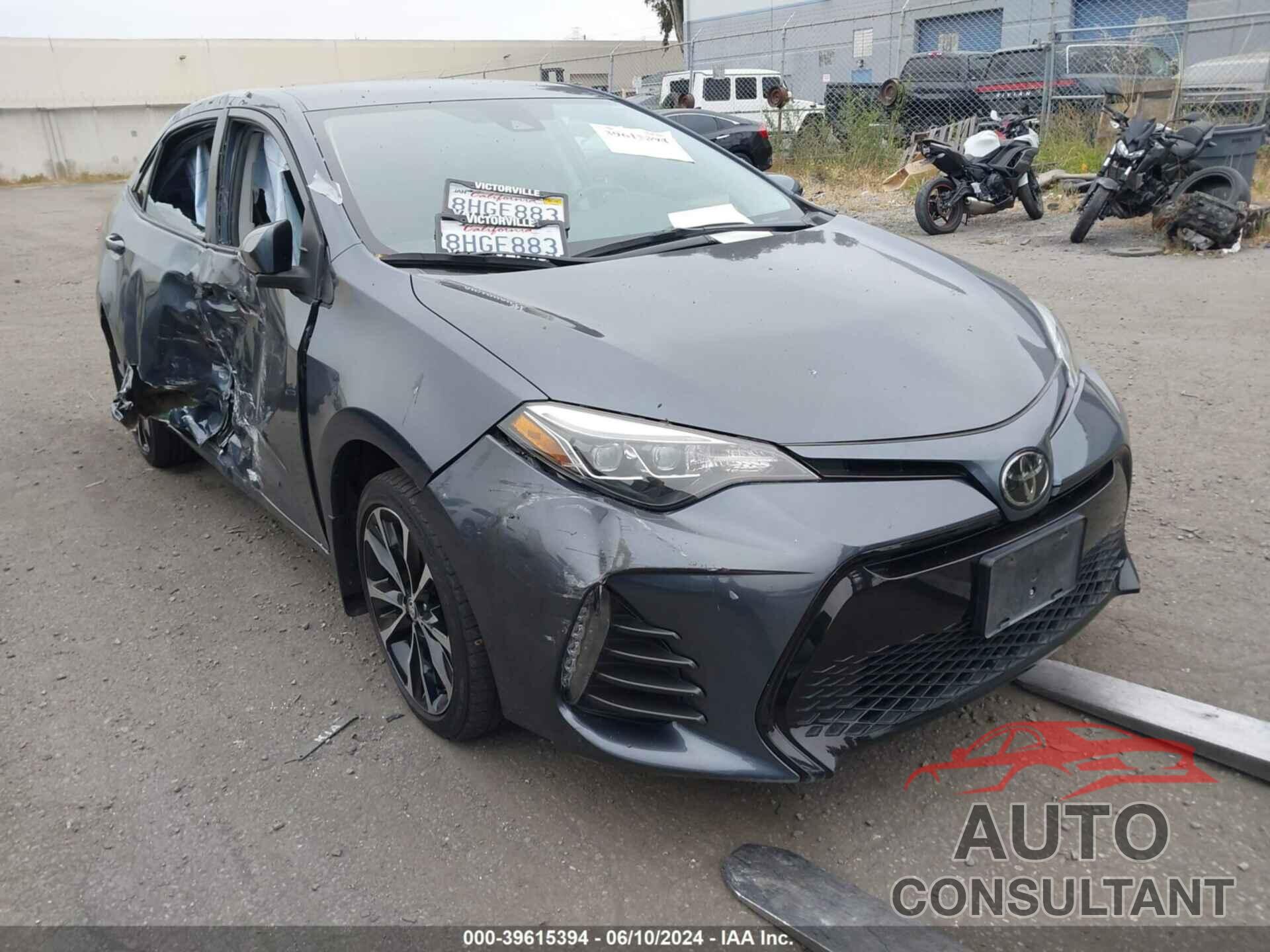 TOYOTA COROLLA 2019 - 5YFBURHE2KP922943