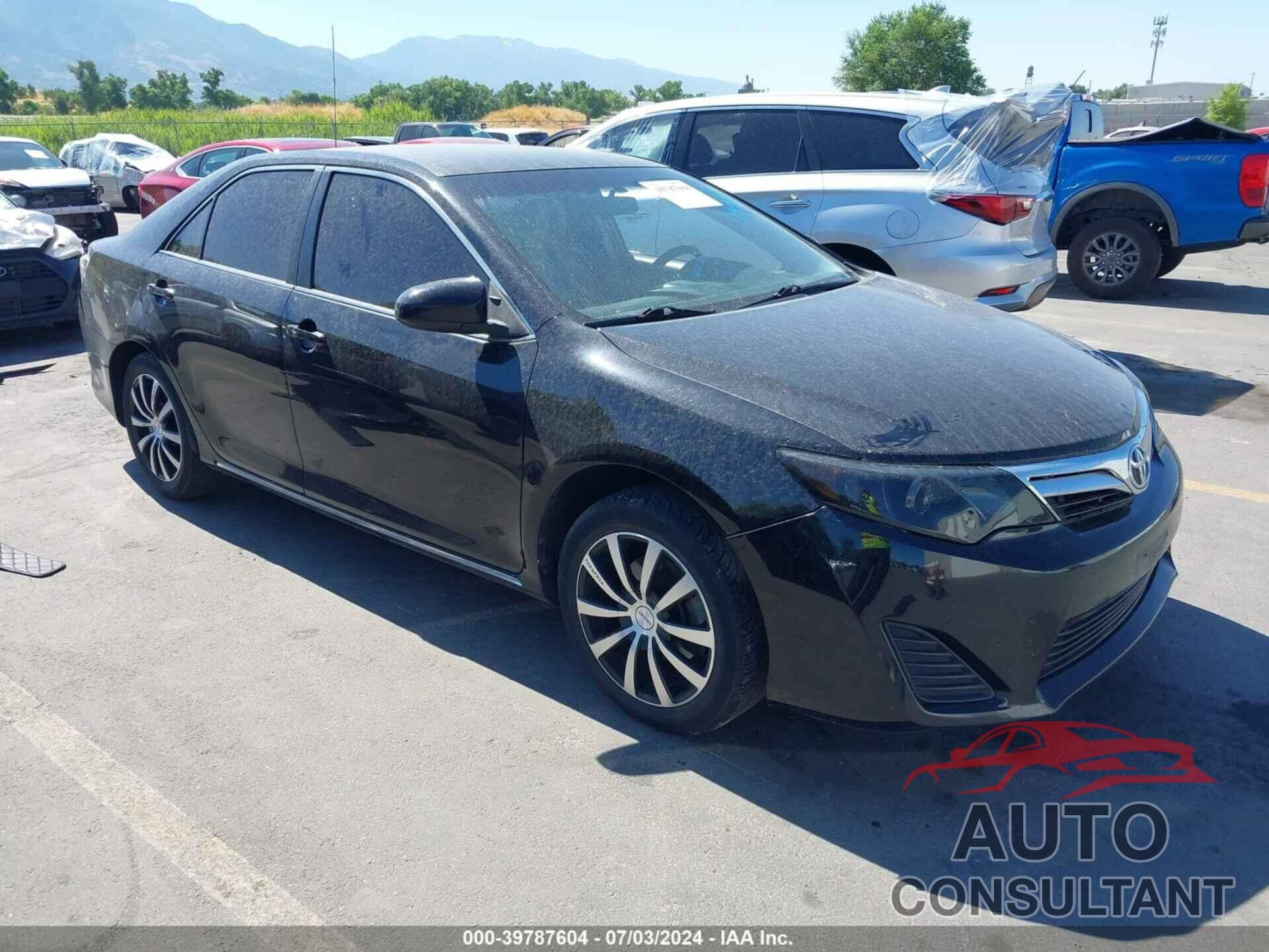 TOYOTA CAMRY 2012 - 4T4BF1FK2CR201449