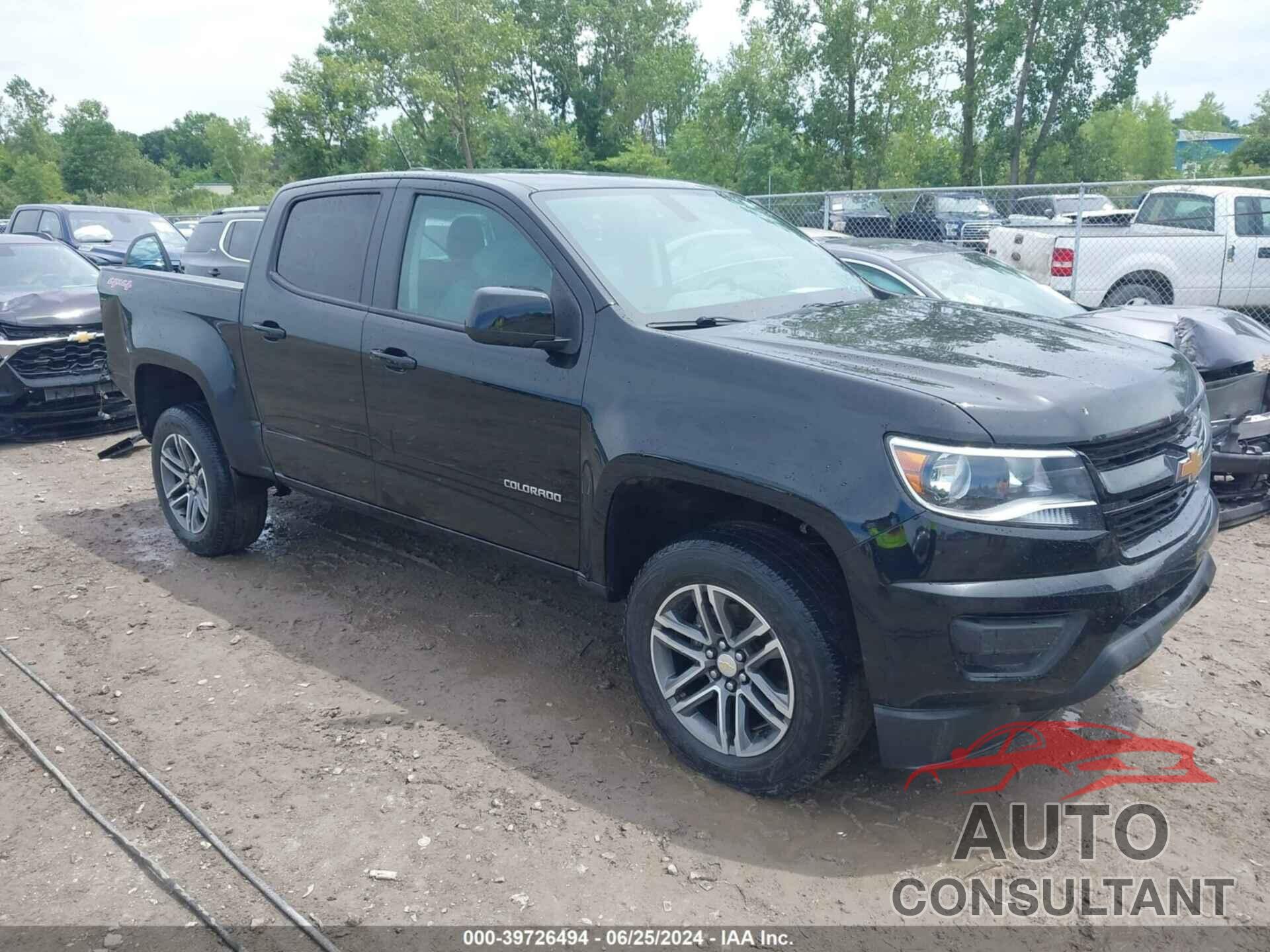 CHEVROLET COLORADO 2019 - 1GCGTBEN0K1357035