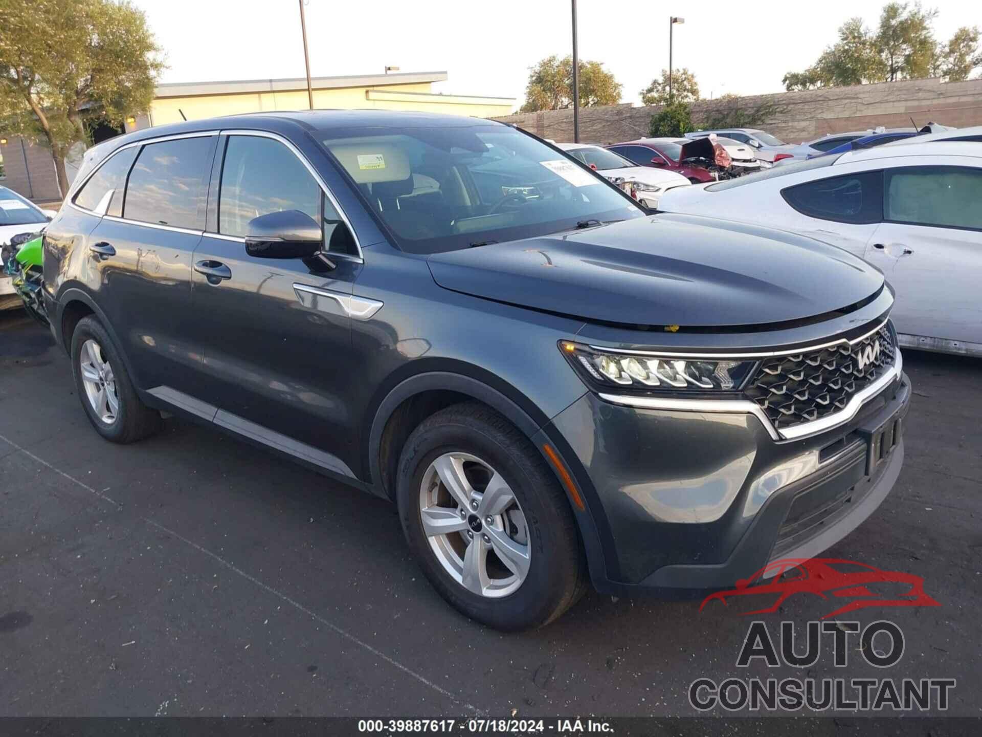 KIA SORENTO 2022 - 5XYRG4LC3NG110199
