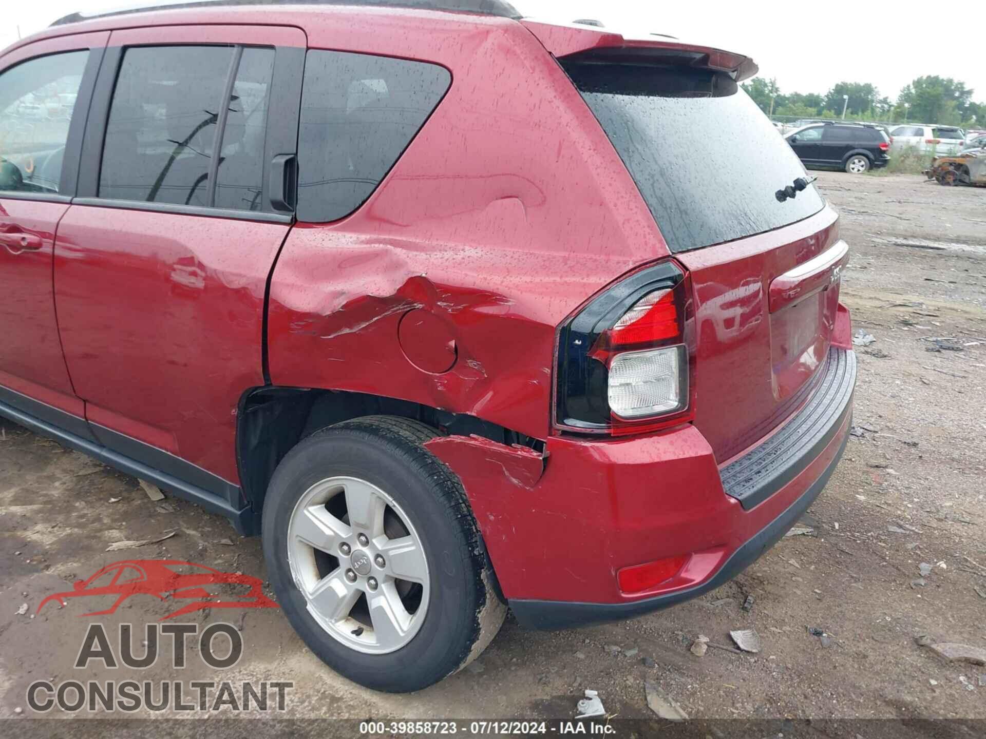 JEEP COMPASS 2017 - 1C4NJCEA6HD206823