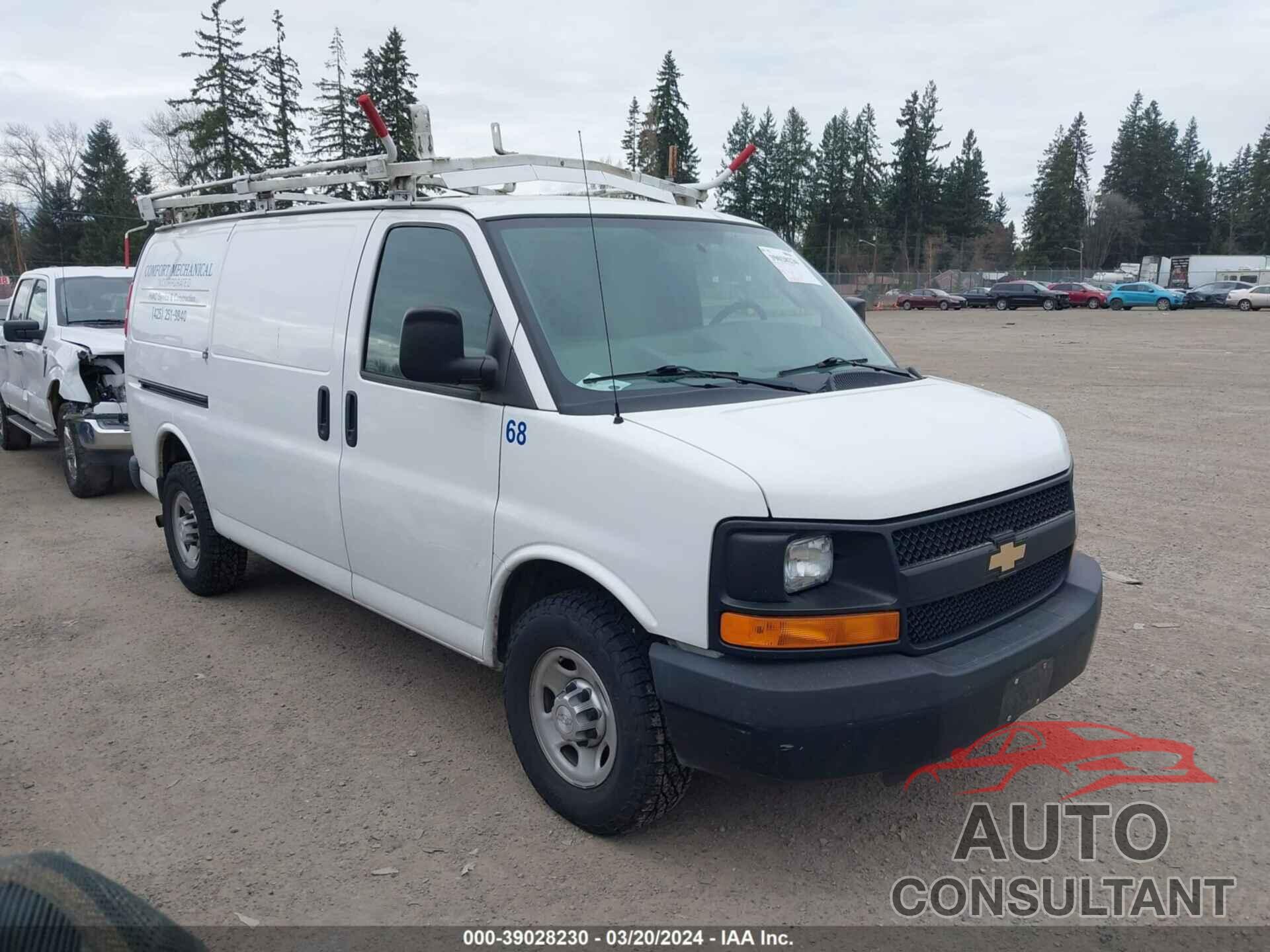 CHEVROLET EXPRESS 2500 2016 - 1GCWGAFF1G1274612