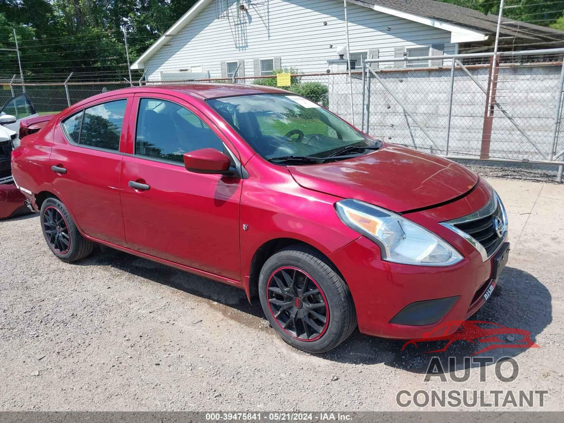 NISSAN VERSA 2016 - 3N1CN7AP7GL907072