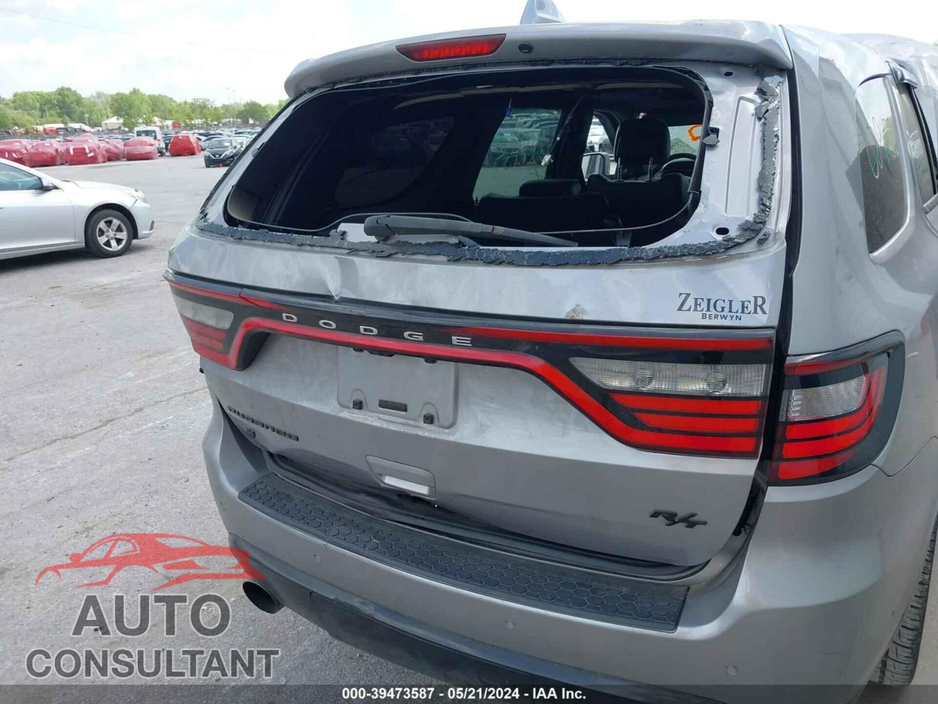 DODGE DURANGO 2019 - 1C4SDJCTXKC848719