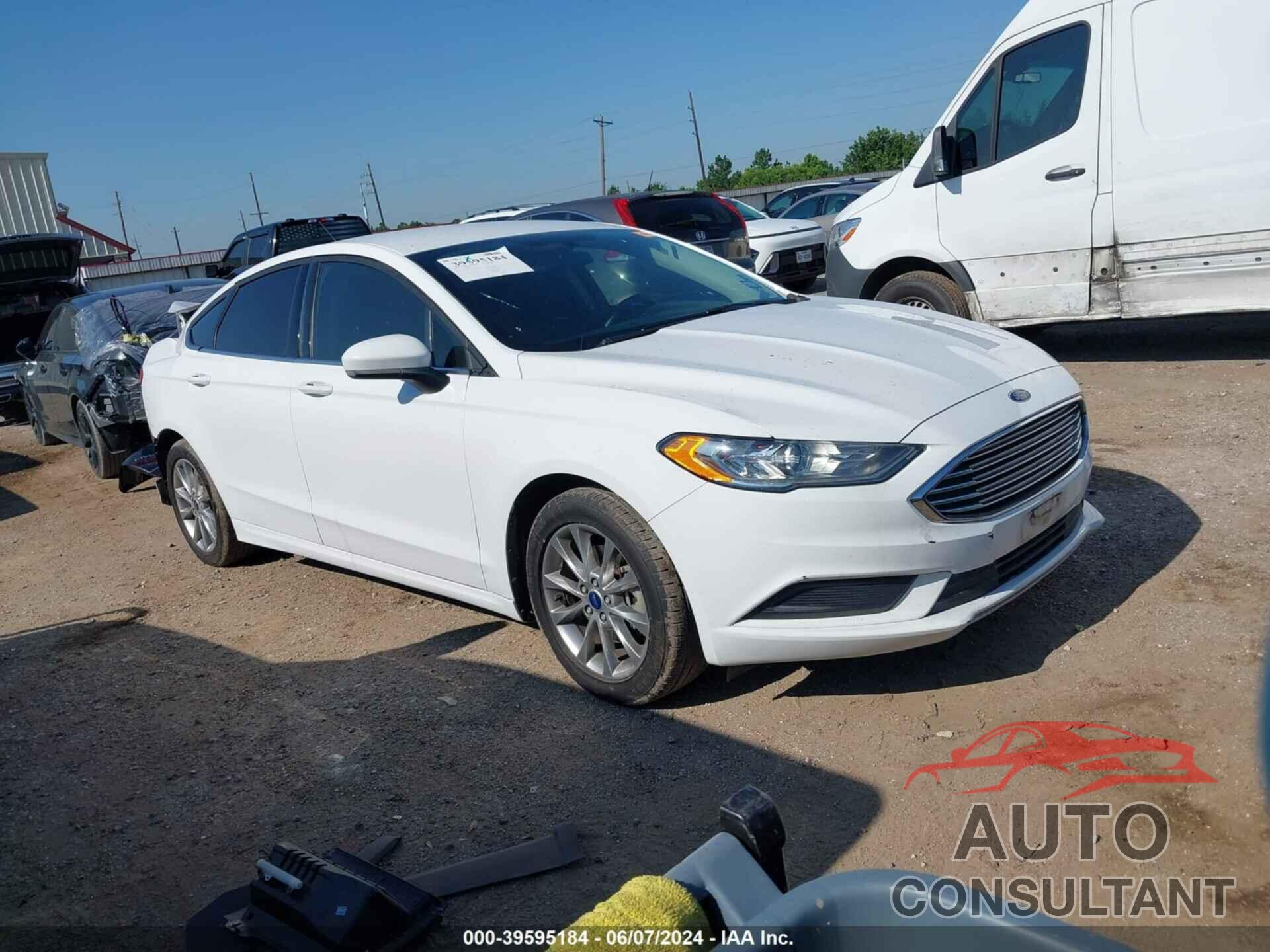 FORD FUSION 2017 - 3FA6P0H7XHR137732