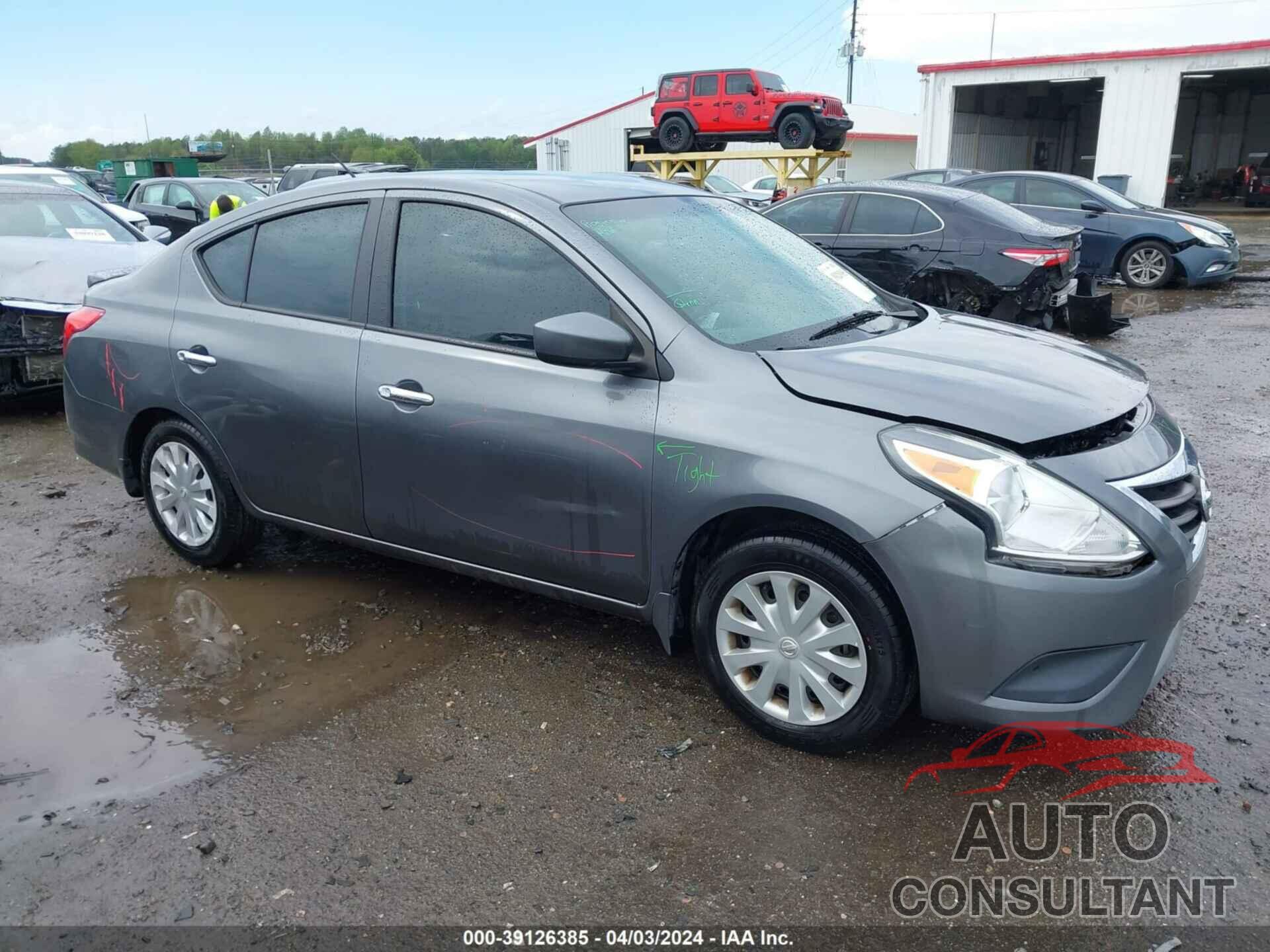 NISSAN VERSA 2019 - 3N1CN7AP6KL830137