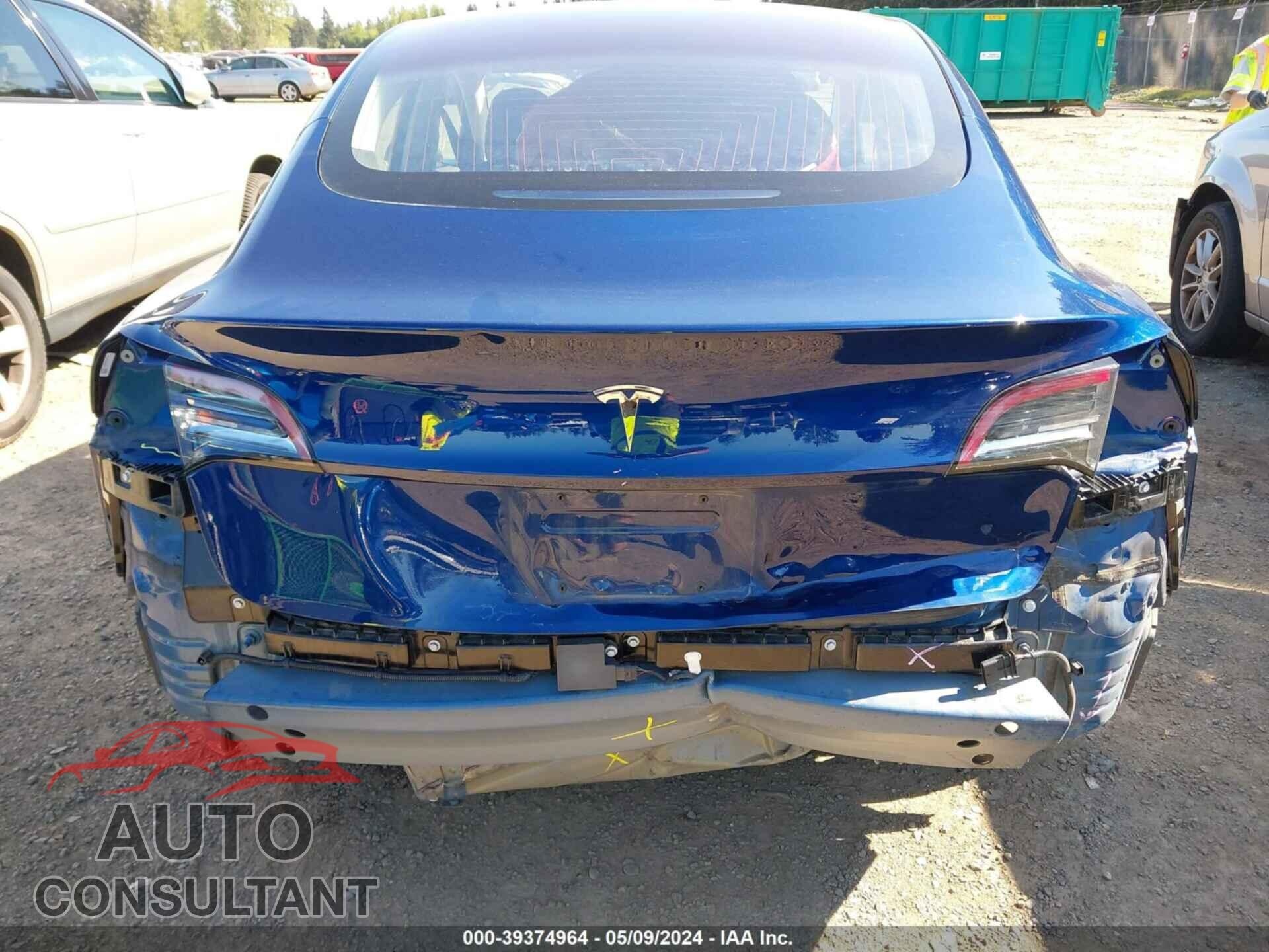 TESLA MODEL 3 2018 - 5YJ3E1EA8JF013703