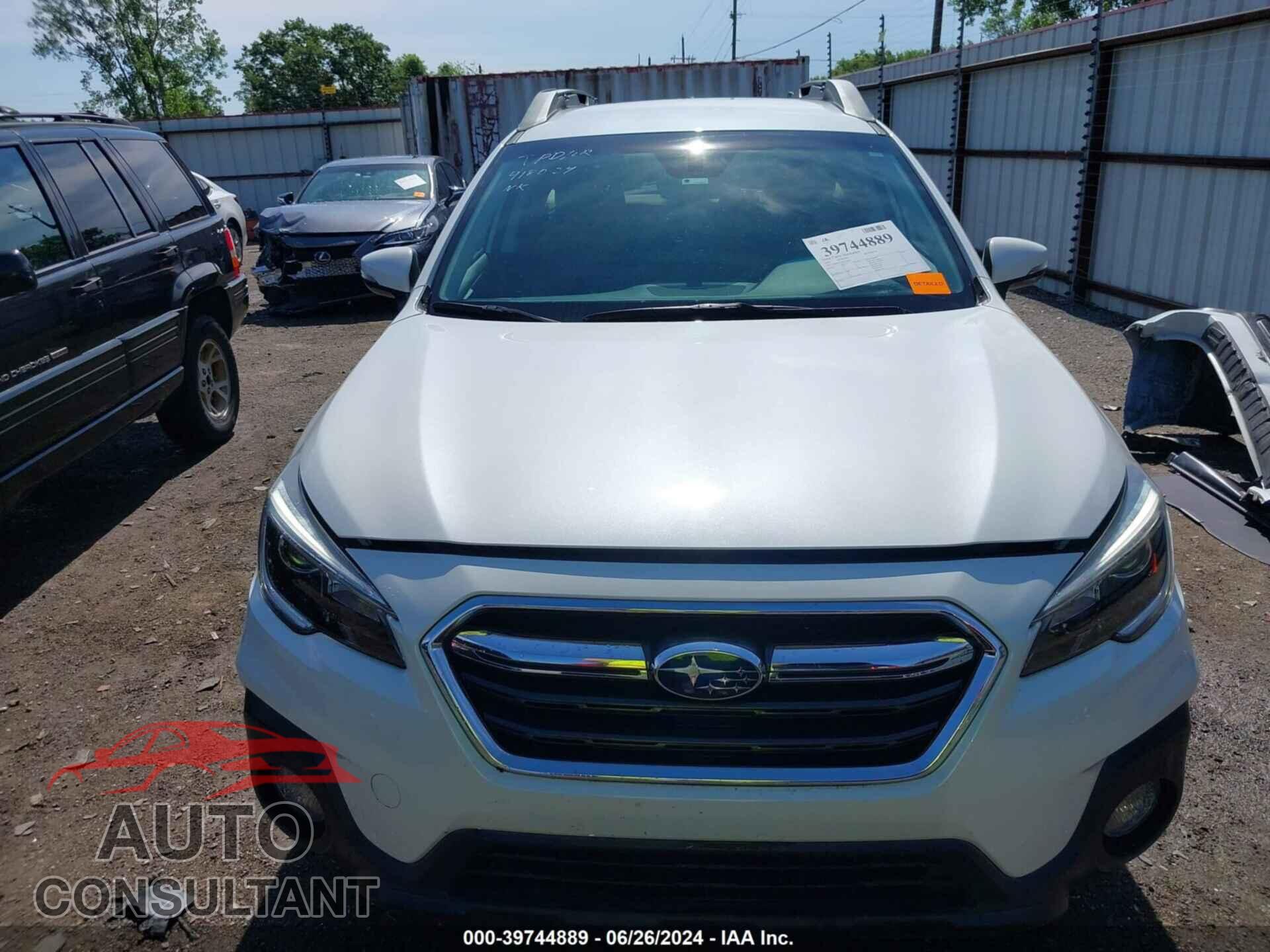 SUBARU OUTBACK 2019 - 4S4BSAJCXK3366661