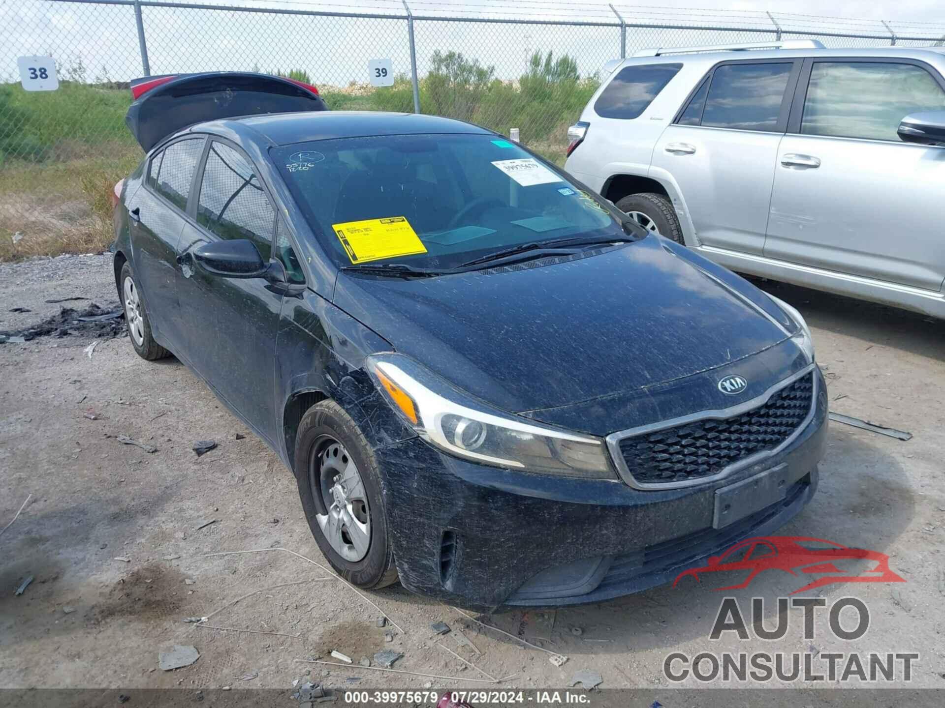 KIA FORTE 2017 - 3KPFK4A77HE107752