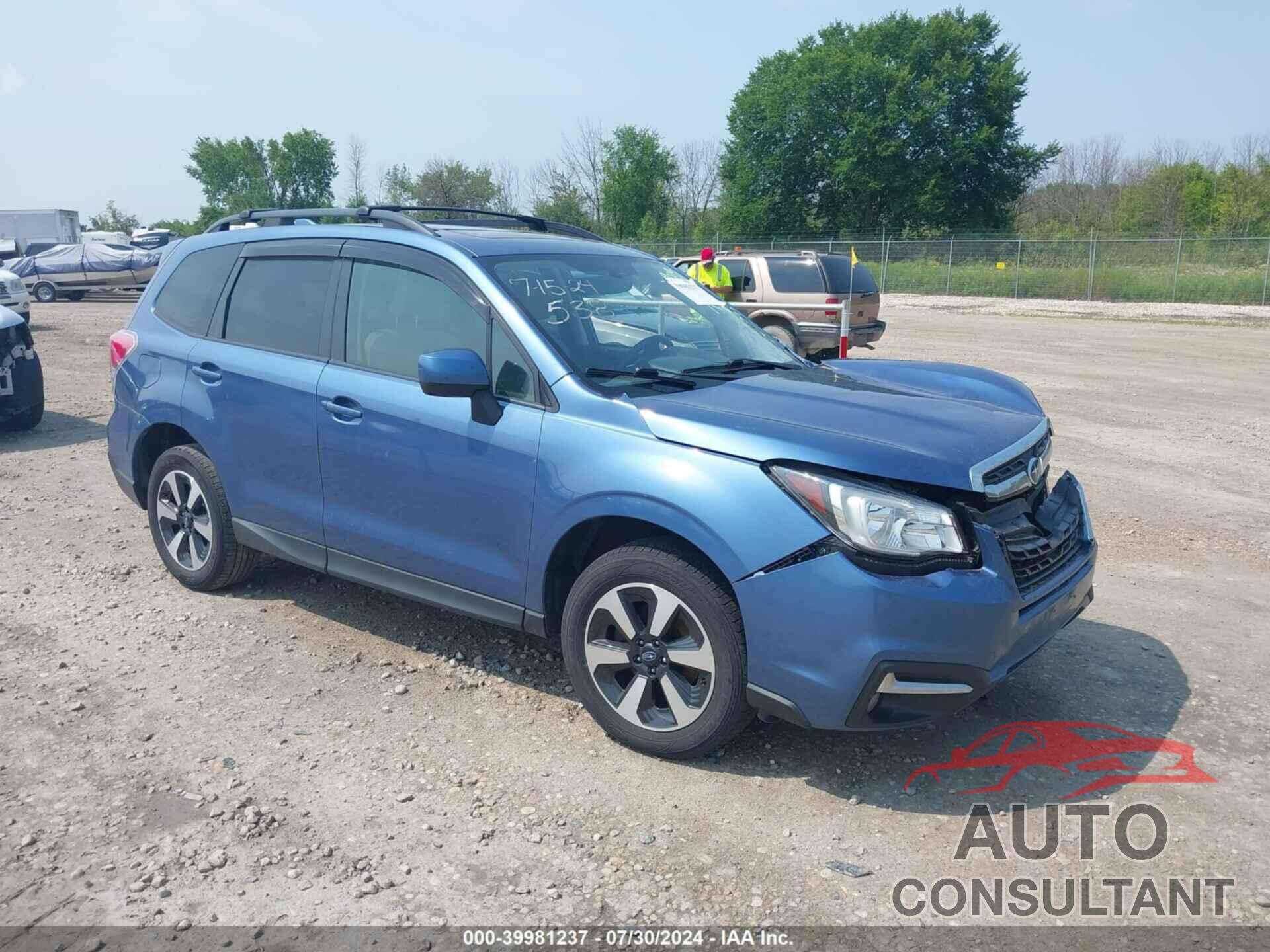 SUBARU FORESTER 2017 - JF2SJAEC2HH499669