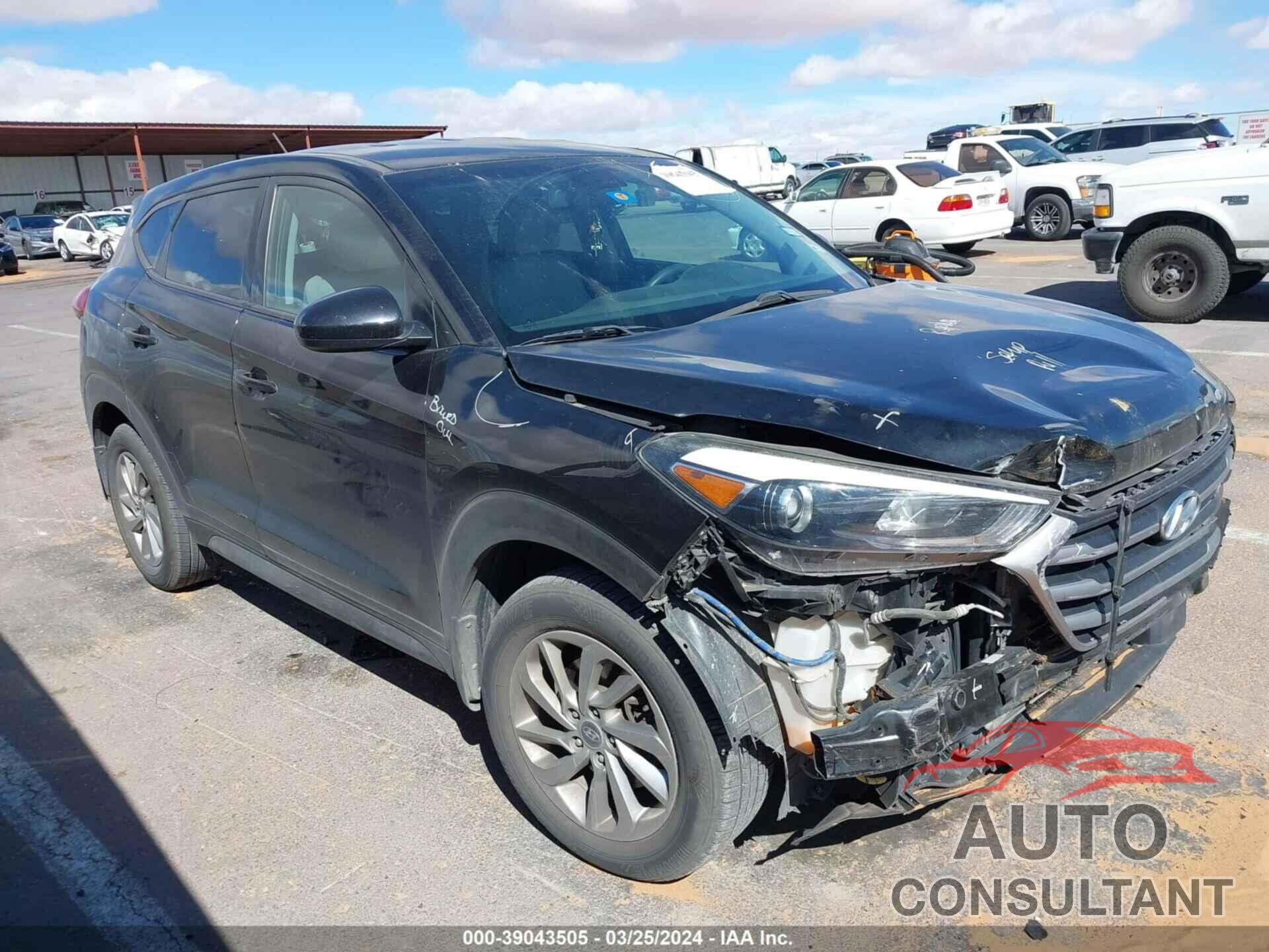 HYUNDAI TUCSON 2018 - KM8J23A42JU634143