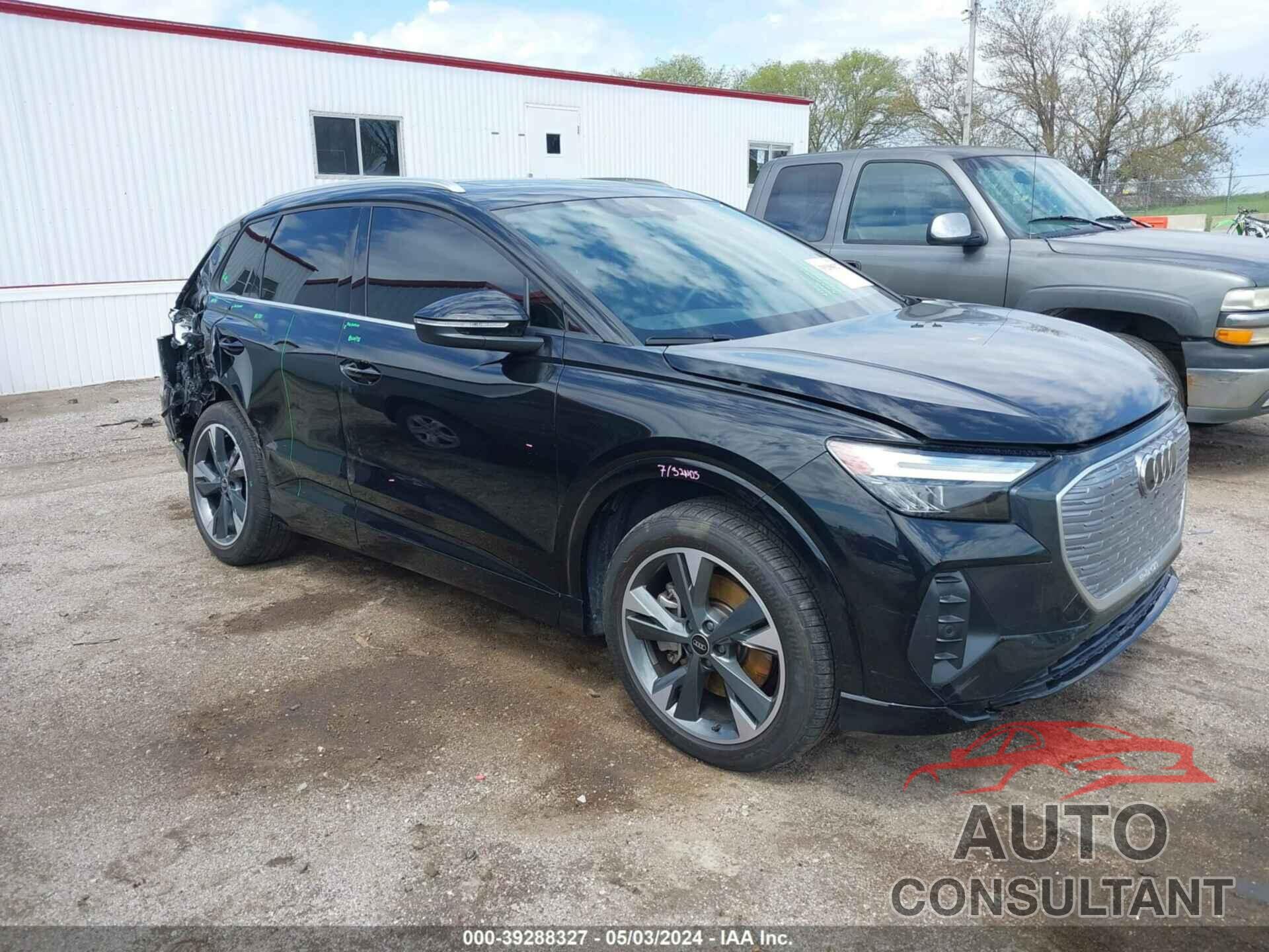 AUDI Q4 E-TRON 2022 - WA1G2BFZ0NP049752