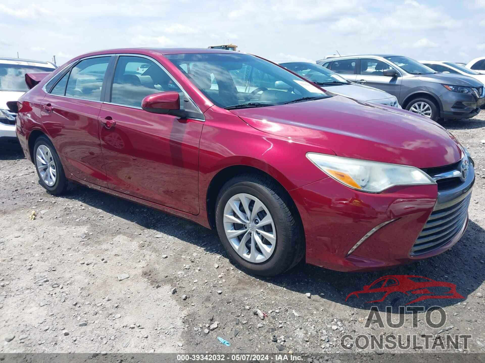 TOYOTA CAMRY 2016 - 4T1BF1FK0GU558385