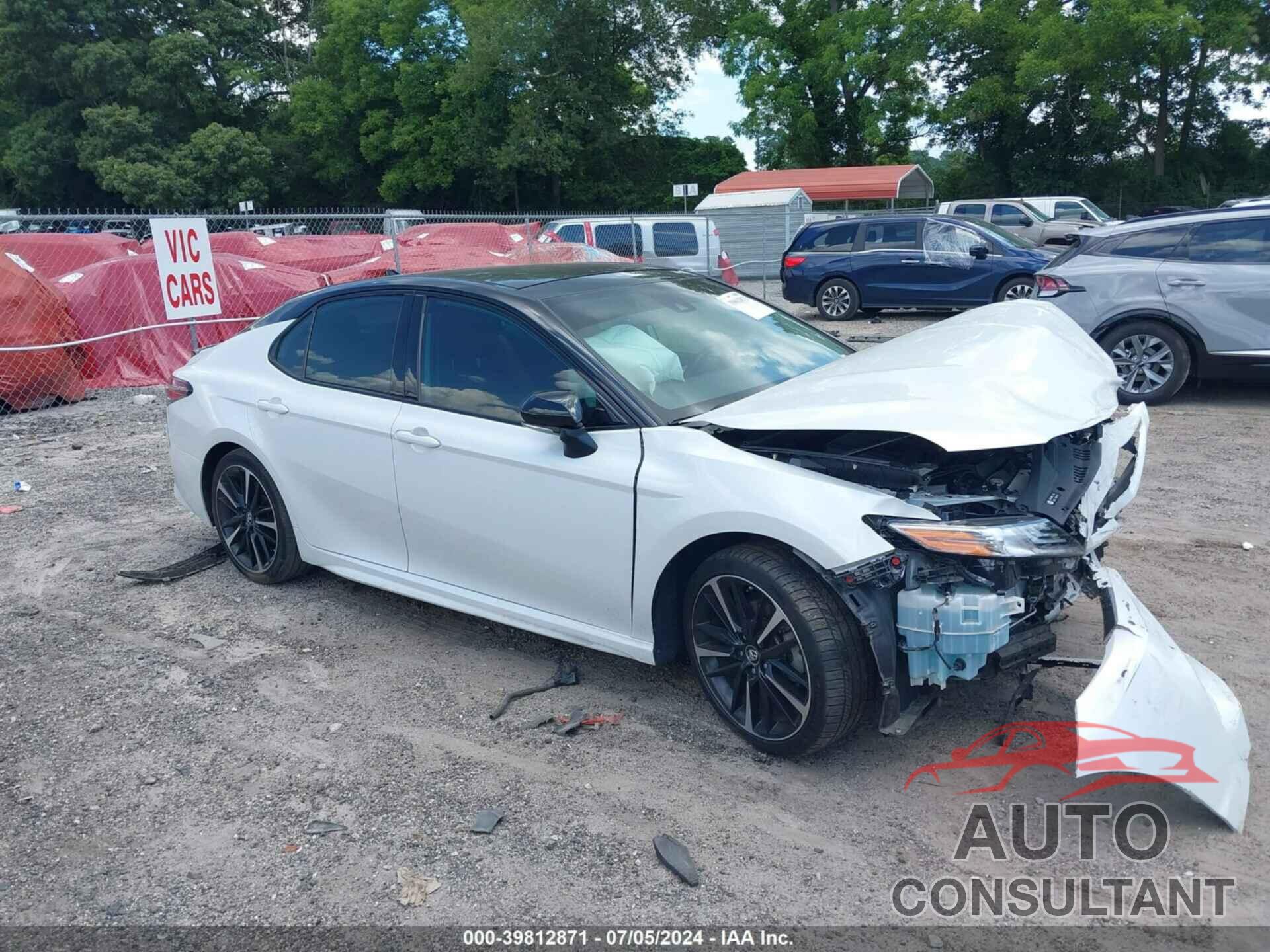 TOYOTA CAMRY 2019 - 4T1B61HK4KU293833