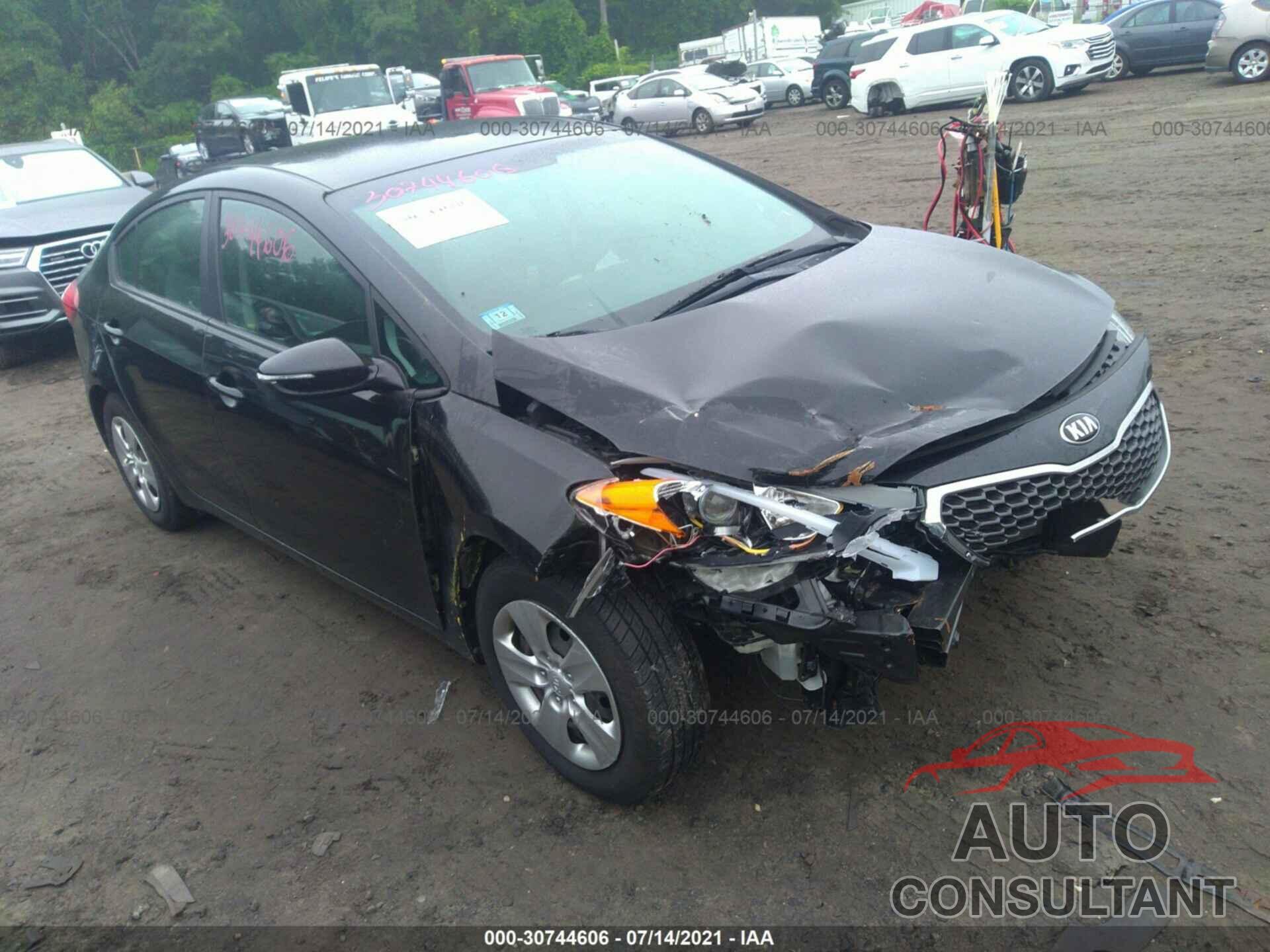 KIA FORTE 2016 - KNAFX4A61G5520962
