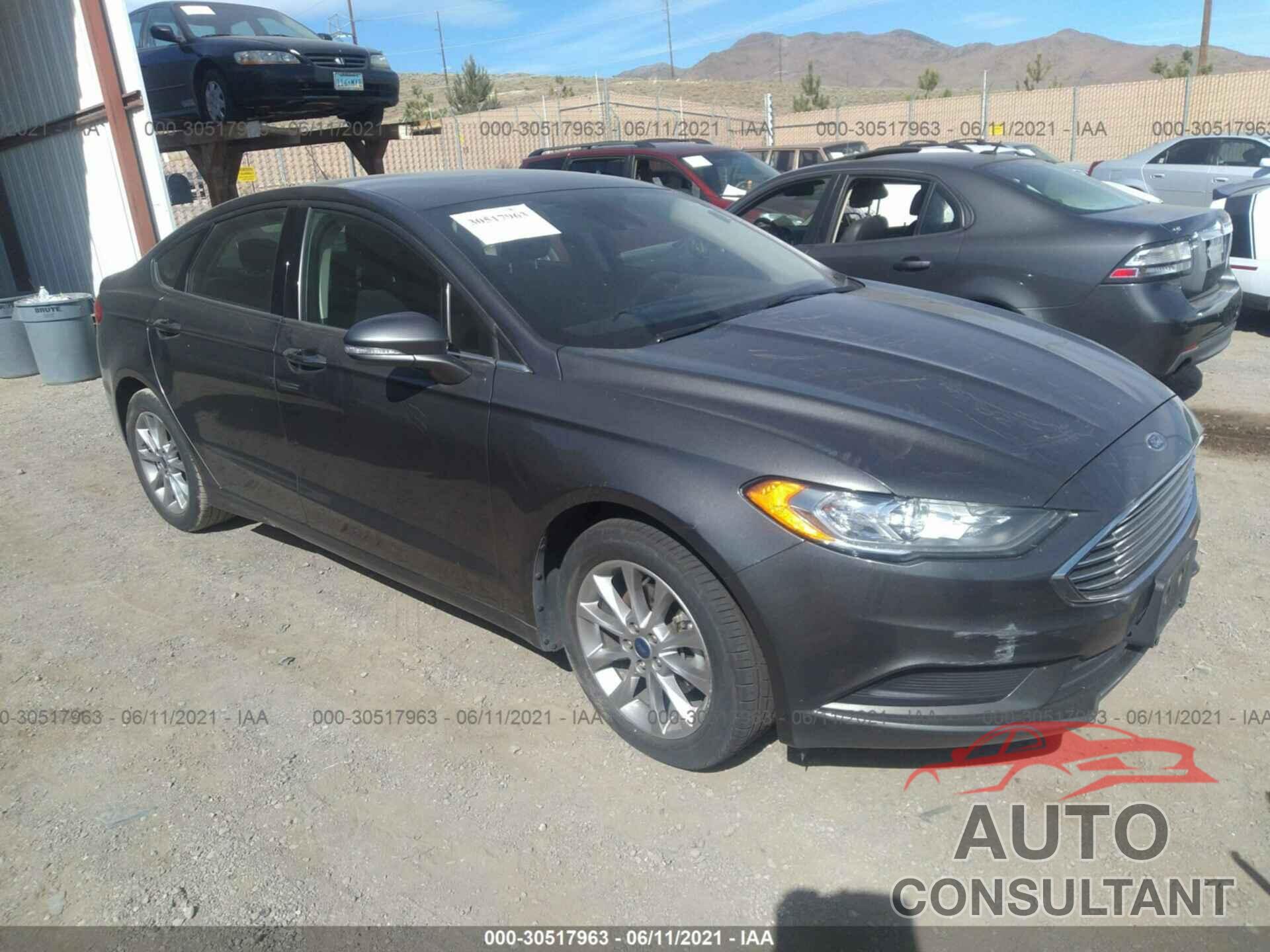 FORD FUSION 2017 - 3FA6P0H78HR144985