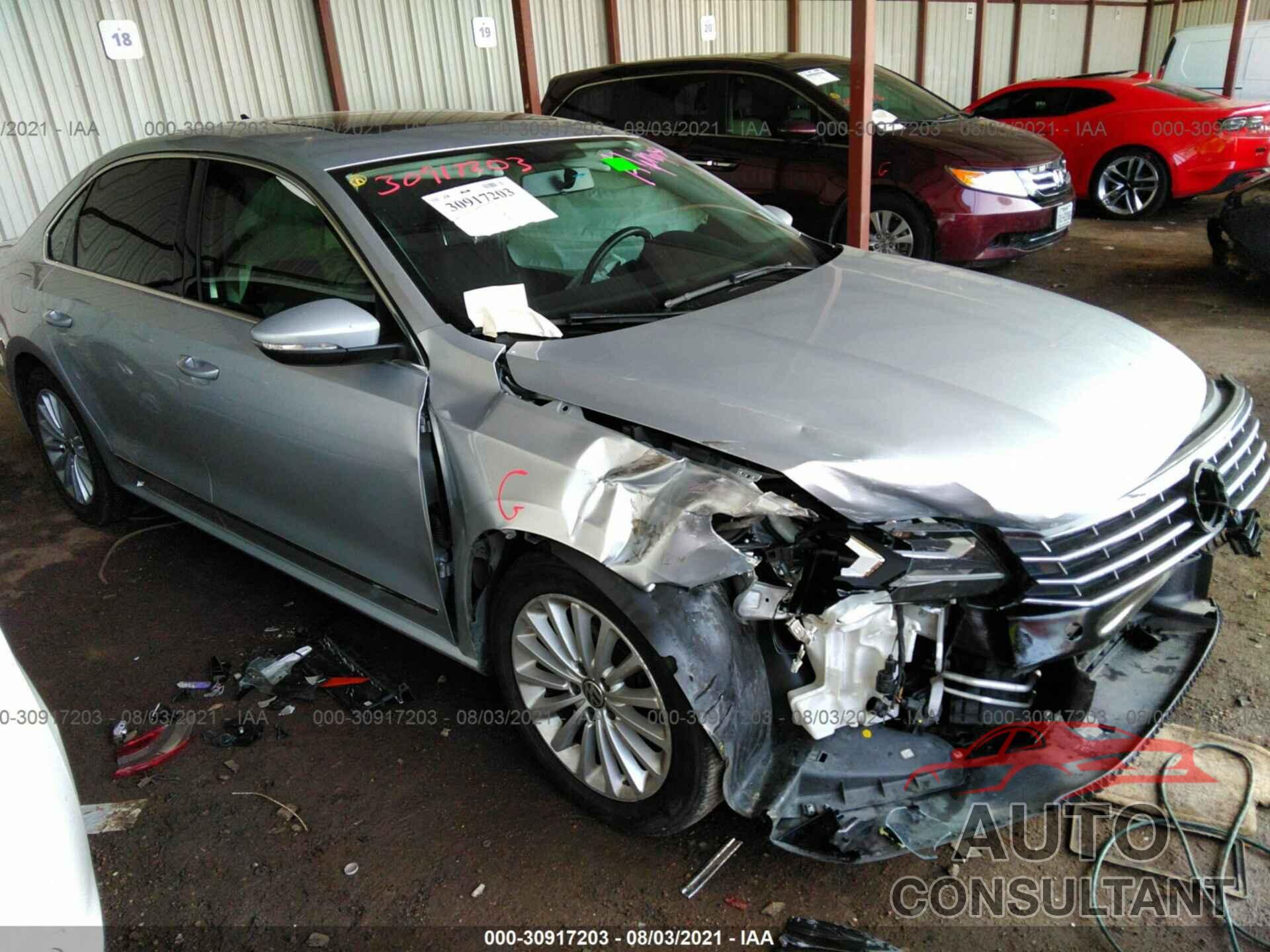 VOLKSWAGEN PASSAT 2016 - 1VWBT7A38GC026370
