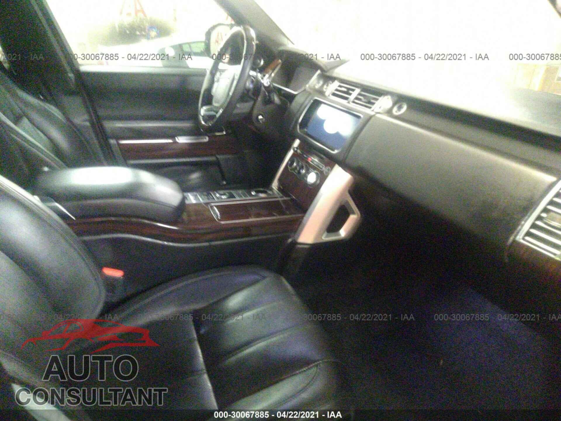 LAND ROVER RANGE ROVER 2017 - SALGS2FV0HA359418