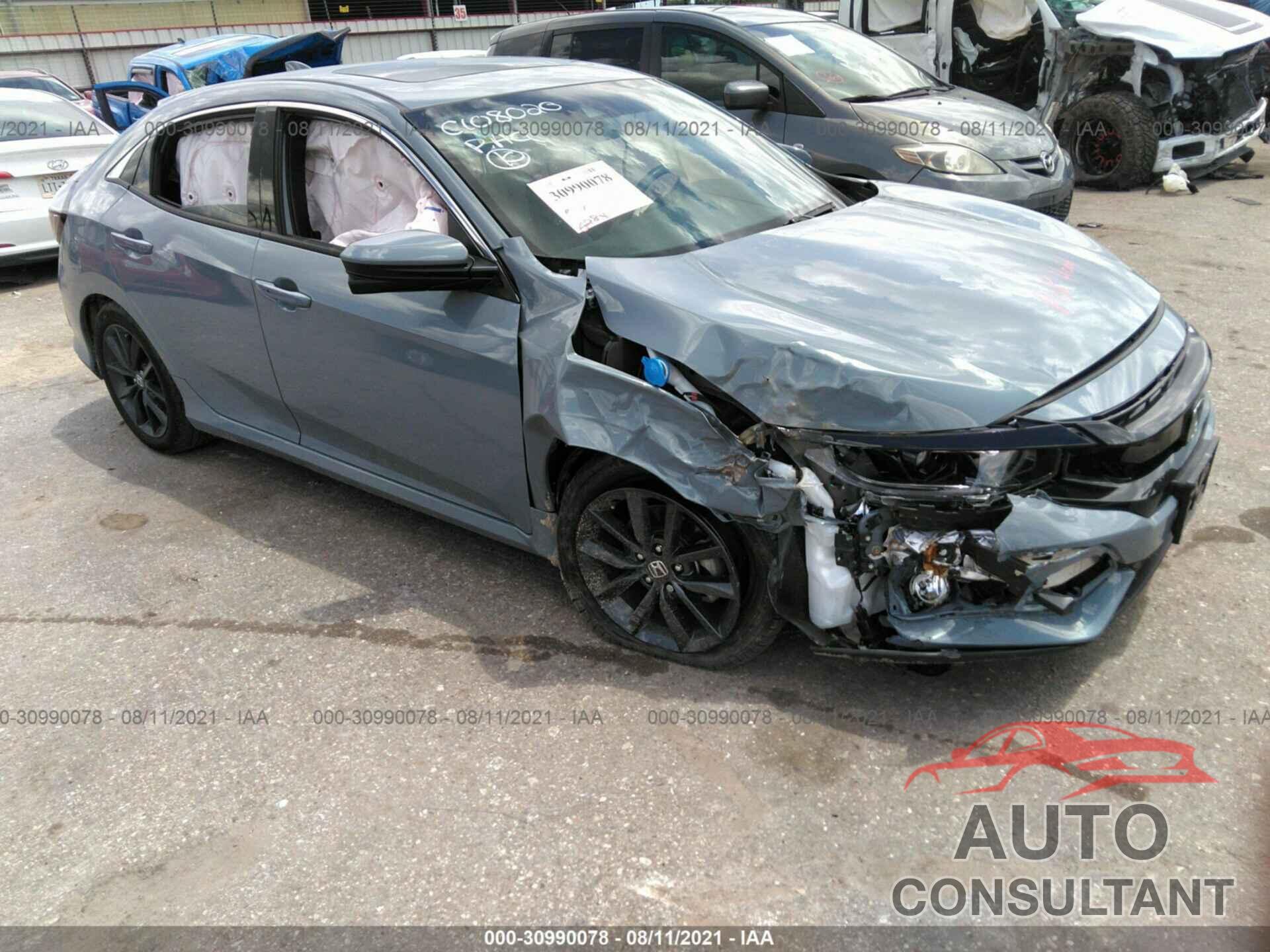 HONDA CIVIC HATCHBACK 2021 - SHHFK7H60MU214644