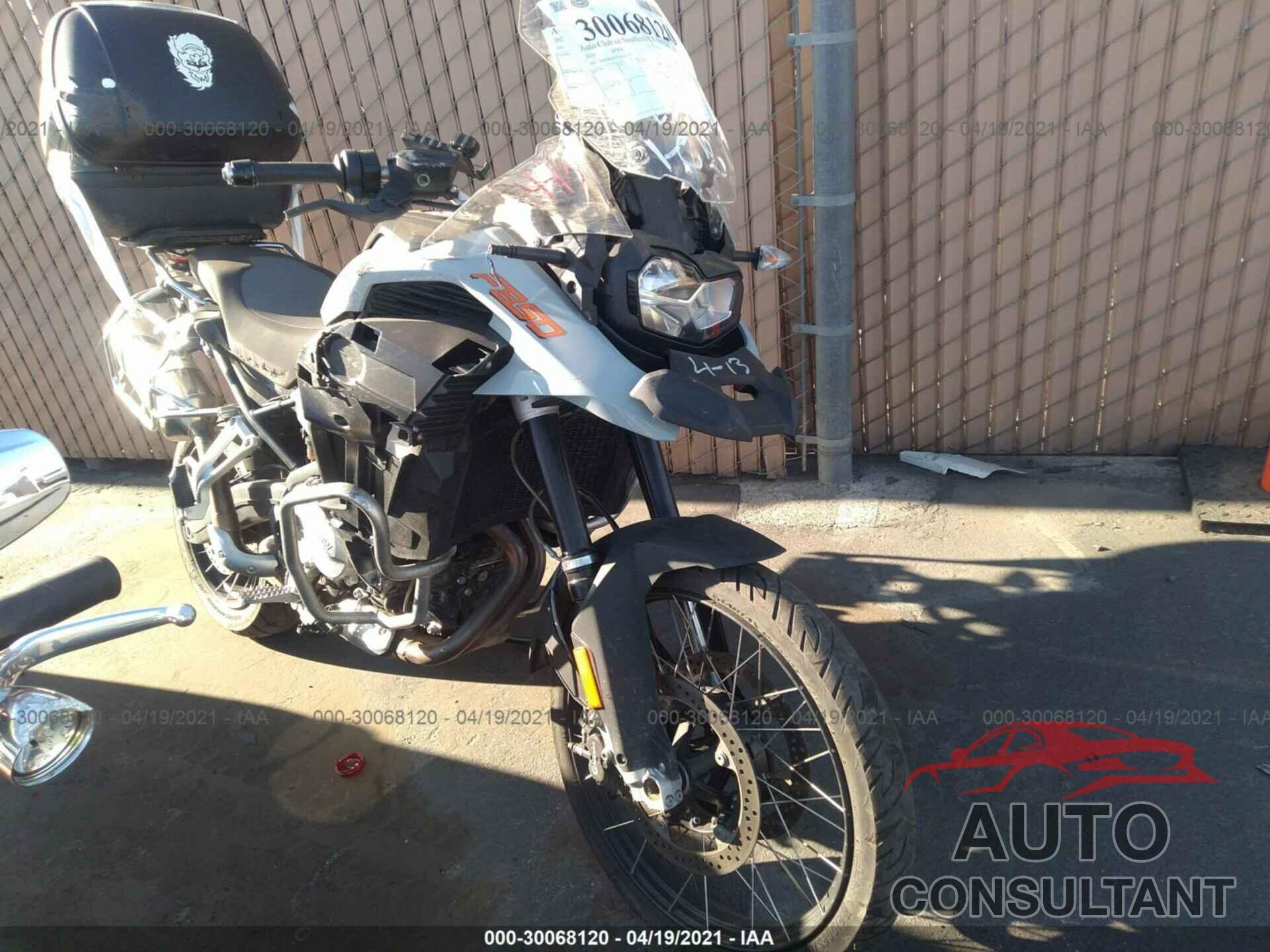 BMW F 850 2020 - WB10K0307LZ800717