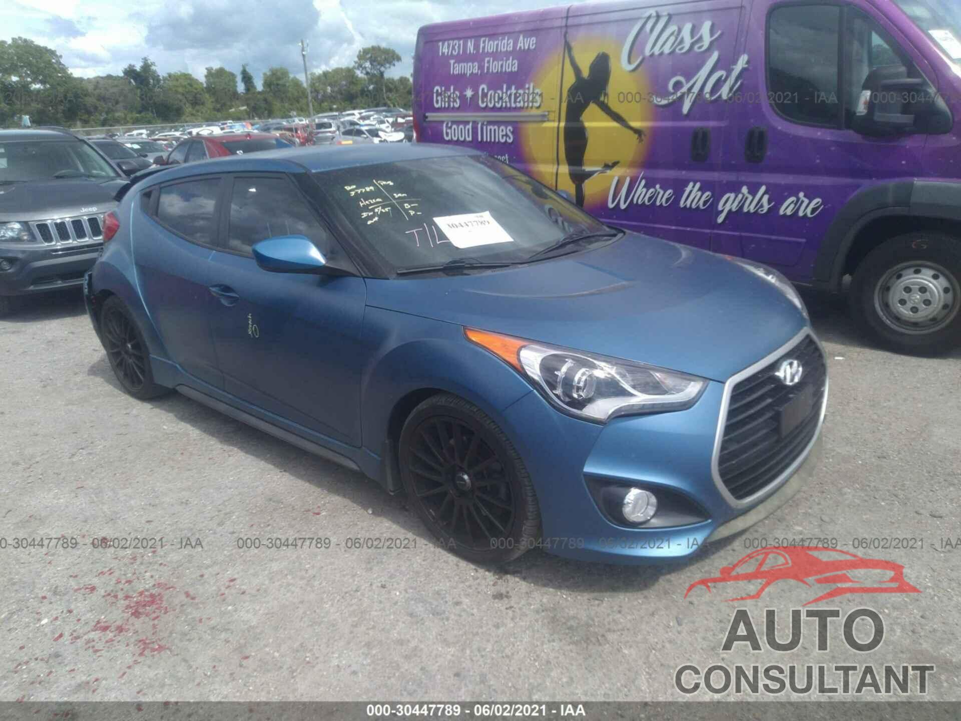 HYUNDAI VELOSTER 2016 - KMHTC6AE7GU264008