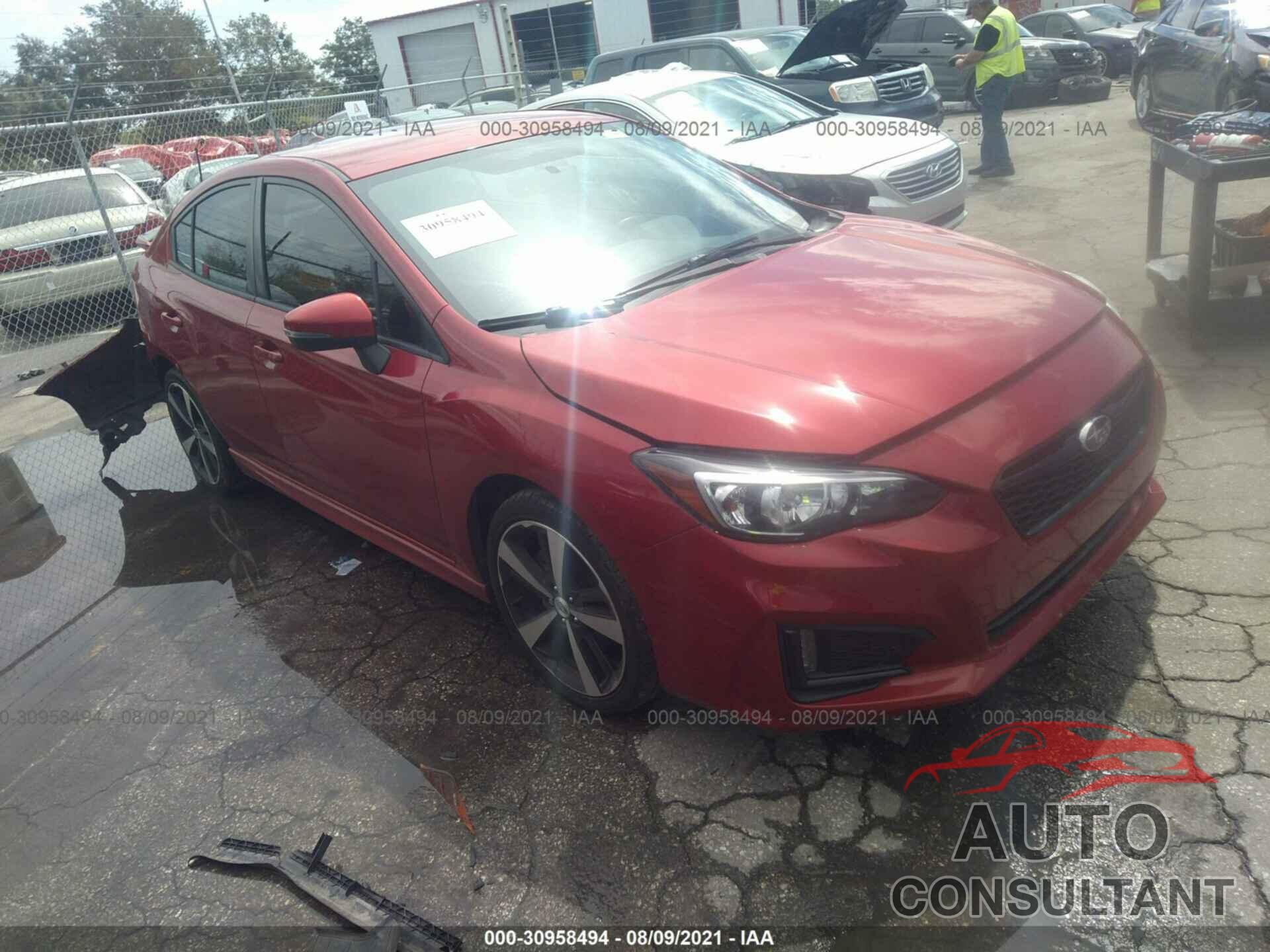 SUBARU IMPREZA 2017 - 4S3GKAK65H3611636