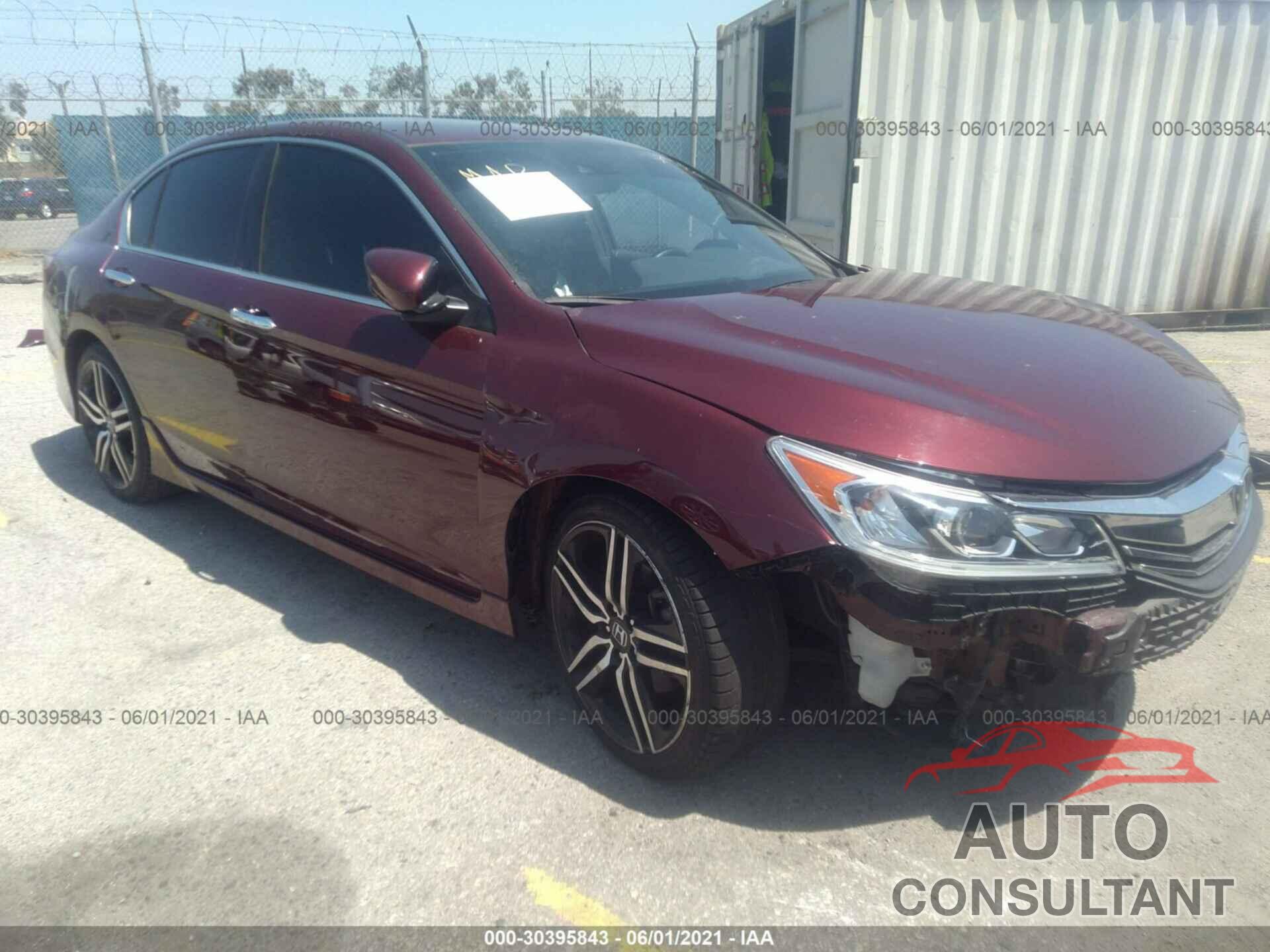 HONDA ACCORD SEDAN 2017 - 1HGCR2F67HA196391