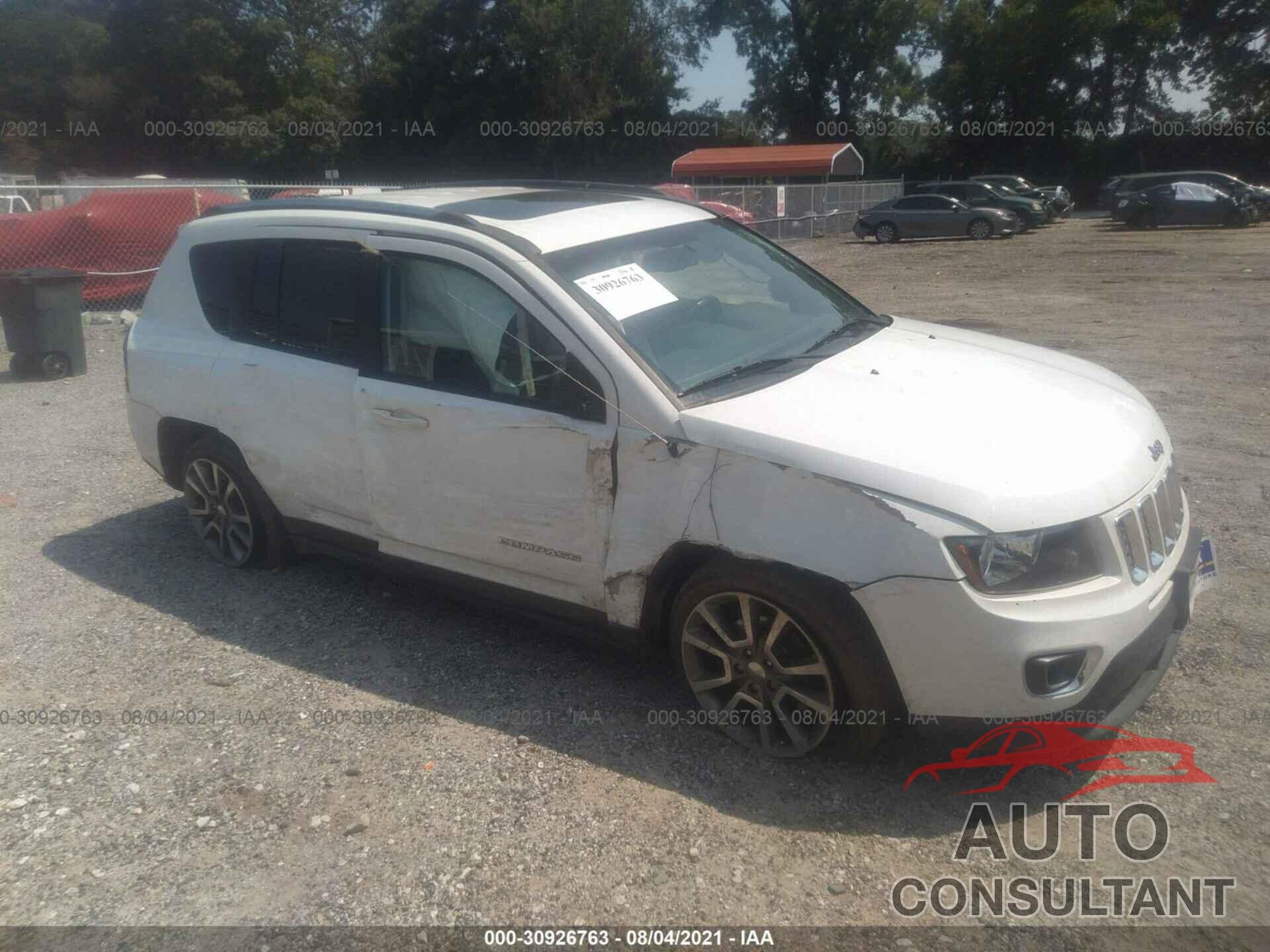 JEEP COMPASS 2016 - 1C4NJDEB6GD723620