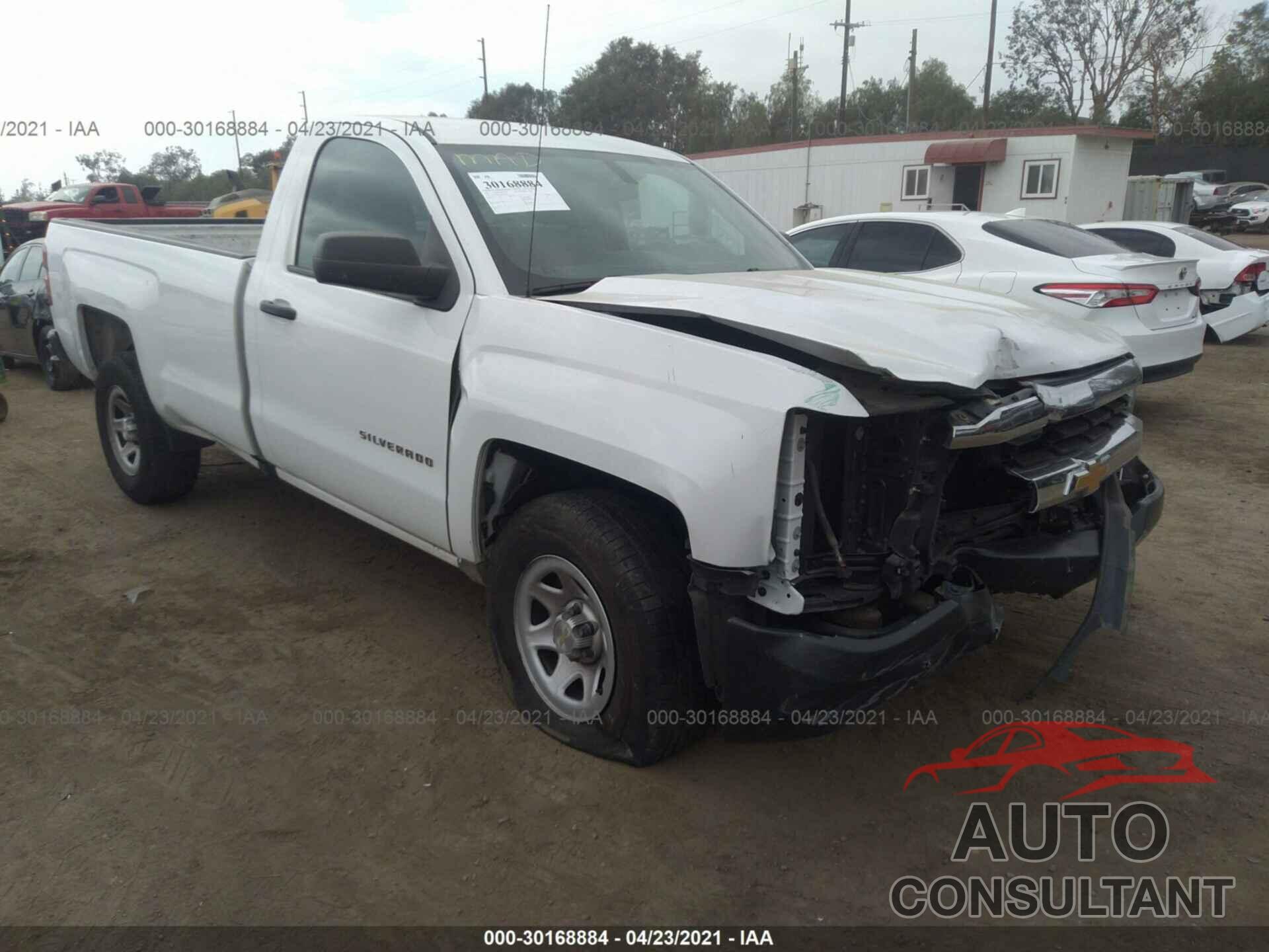 CHEVROLET SILVERADO 1500 2017 - 1GCNCNEC6HZ134046
