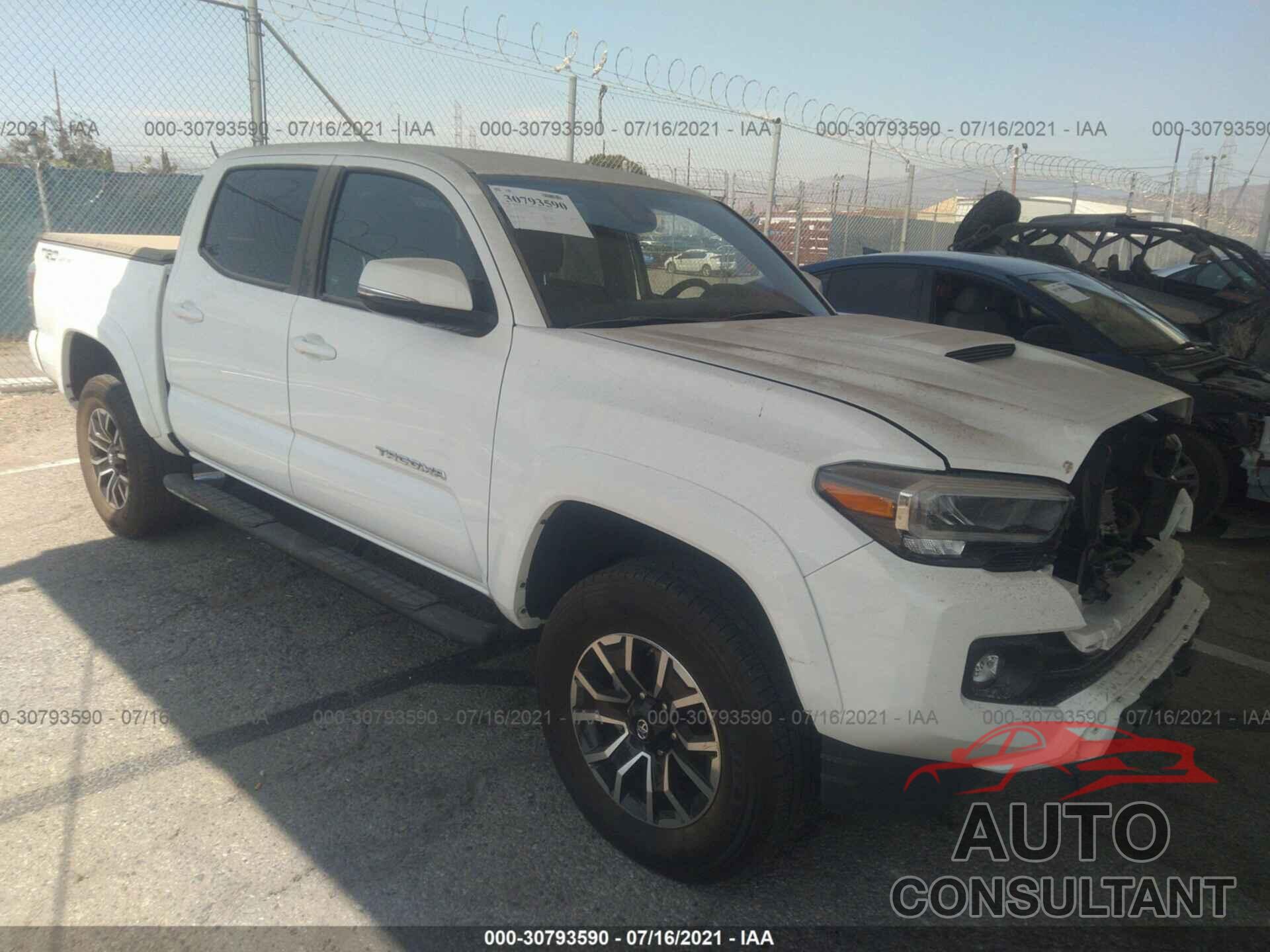 TOYOTA TACOMA 2WD 2020 - 3TMAZ5CN6LM121759