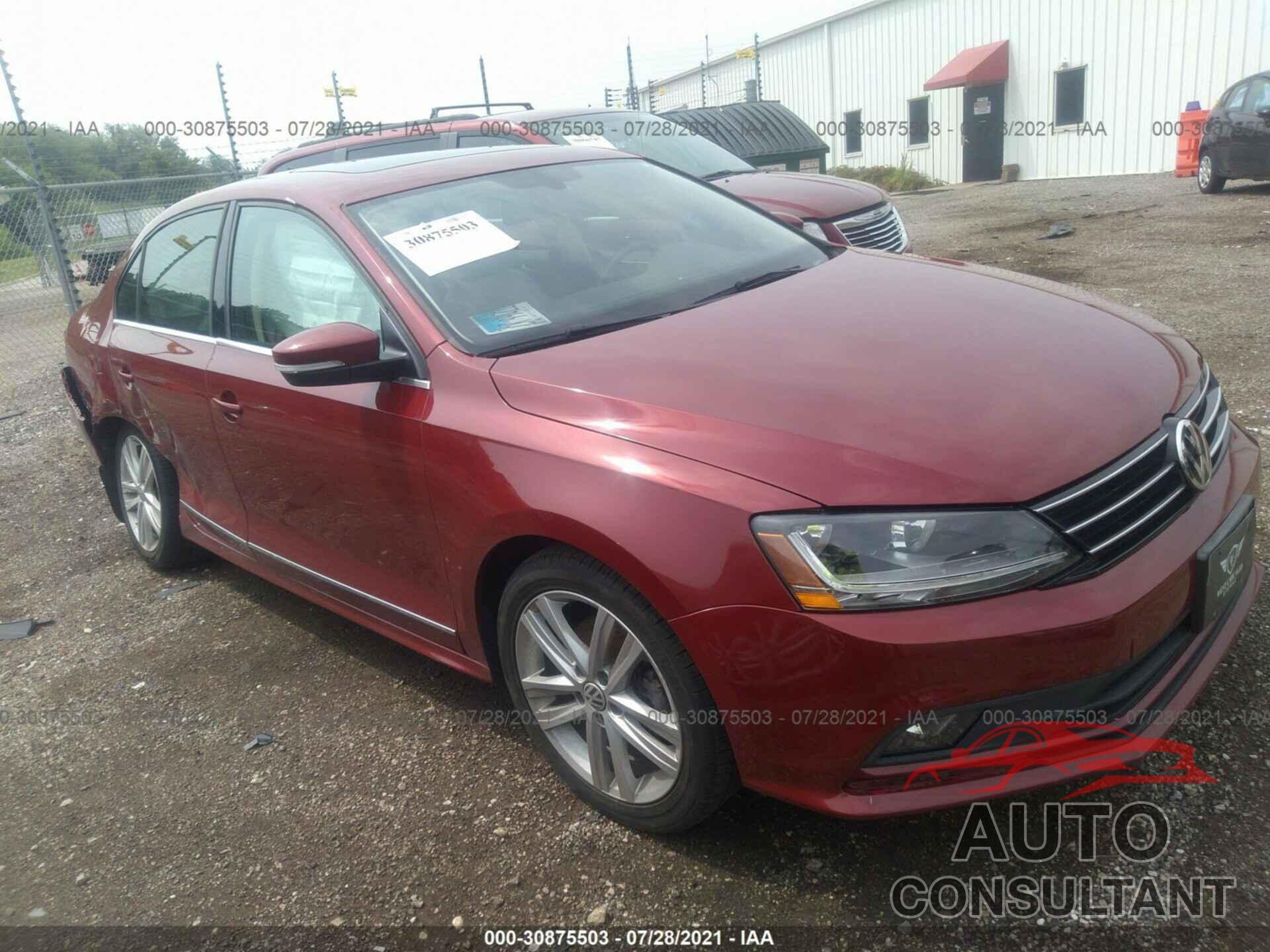 VOLKSWAGEN JETTA 2017 - 3VWL17AJ9HM363929